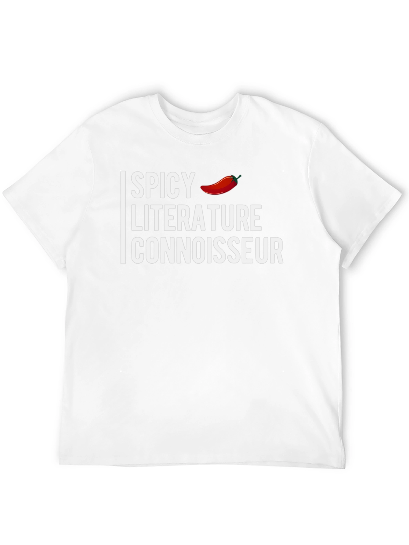 Spicy Literature Connoisseur Graphic T-Shirt