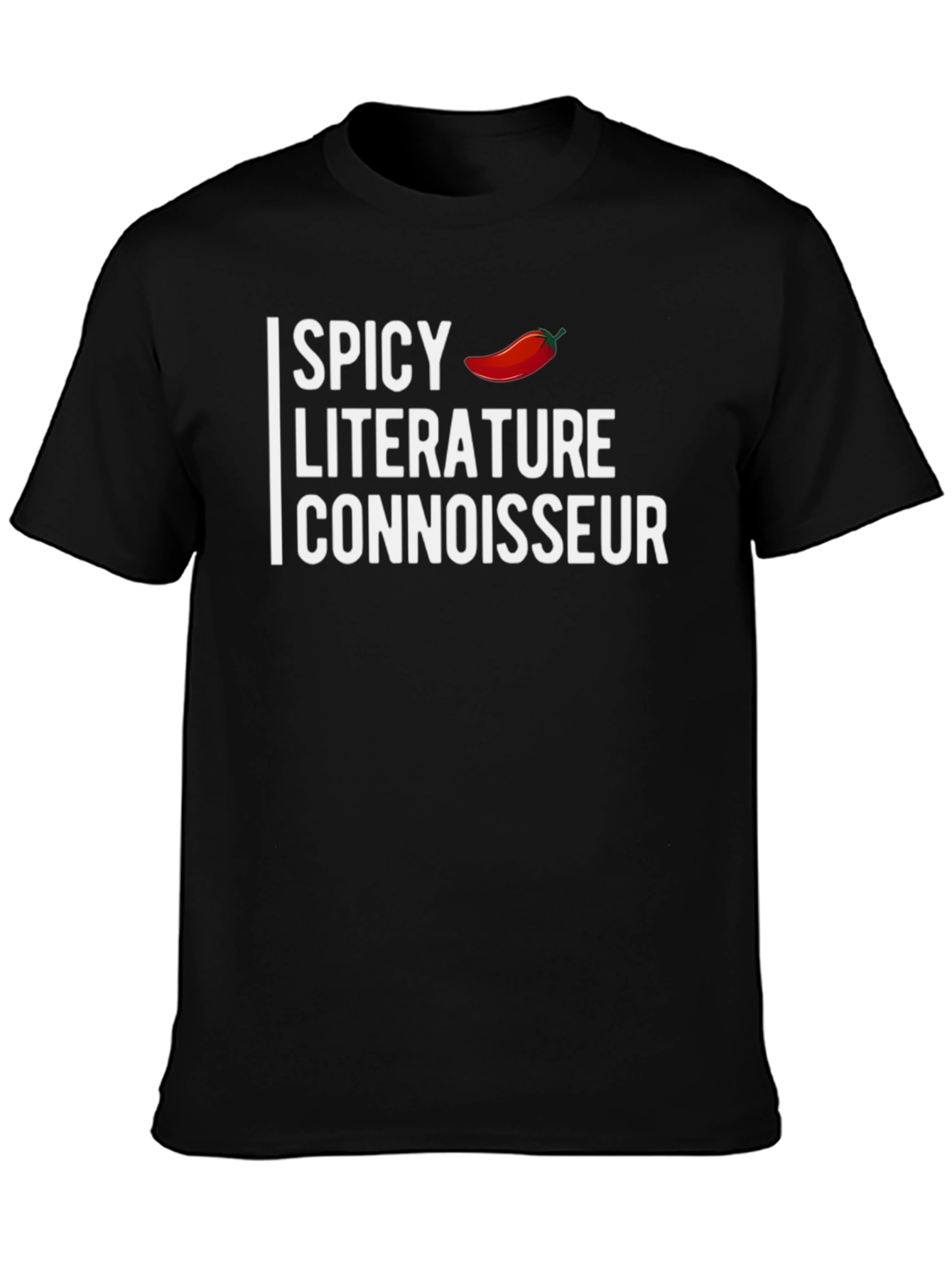 Spicy Literature Connoisseur Graphic T-Shirt