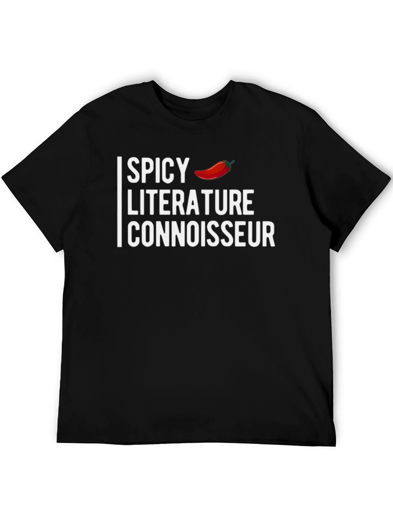 Spicy Literature Connoisseur Graphic T-Shirt
