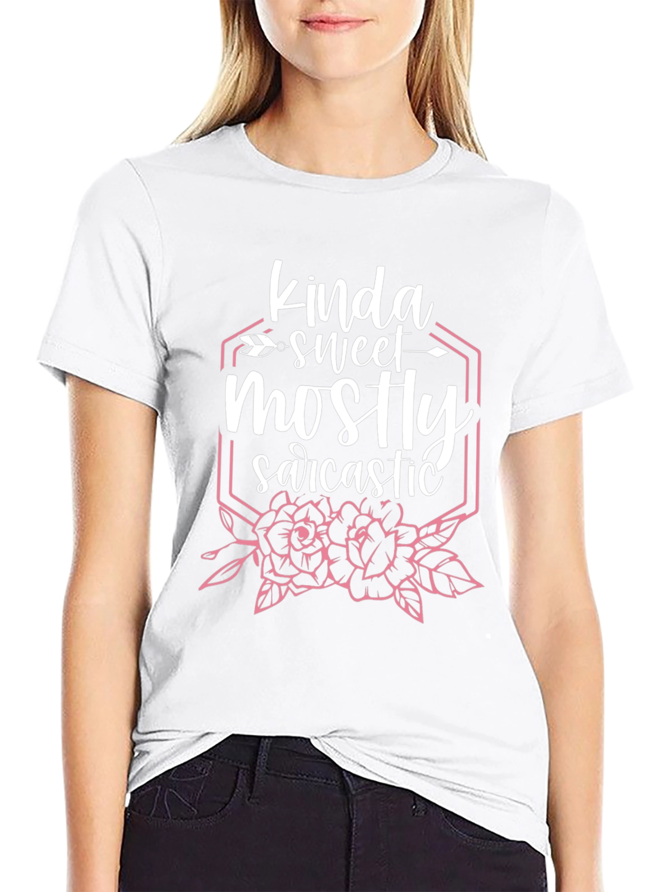 Kinda Sweet Mostly Sarcastic Graphic T-Shirt