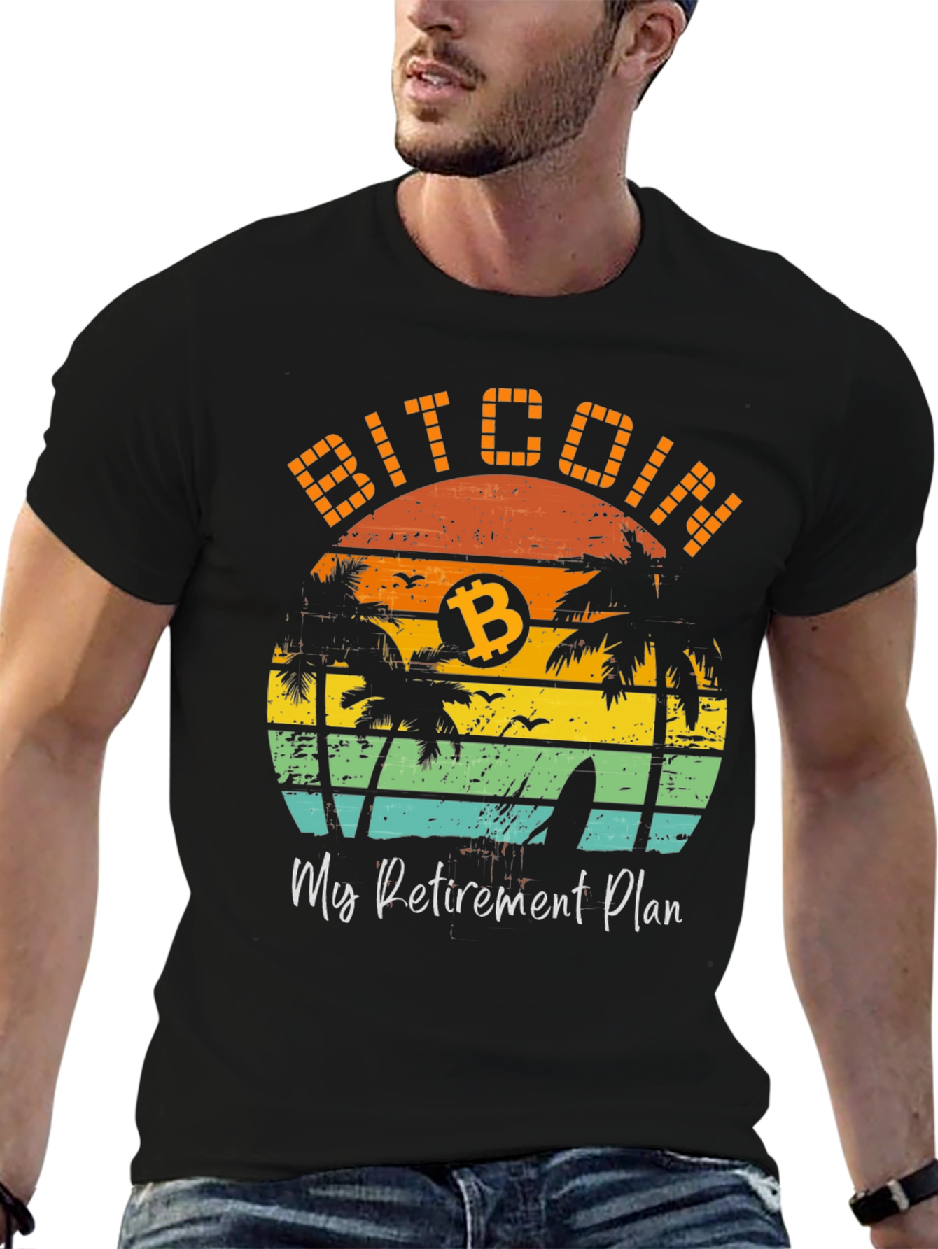 Bitcoin Retirement Plan Graphic Tee