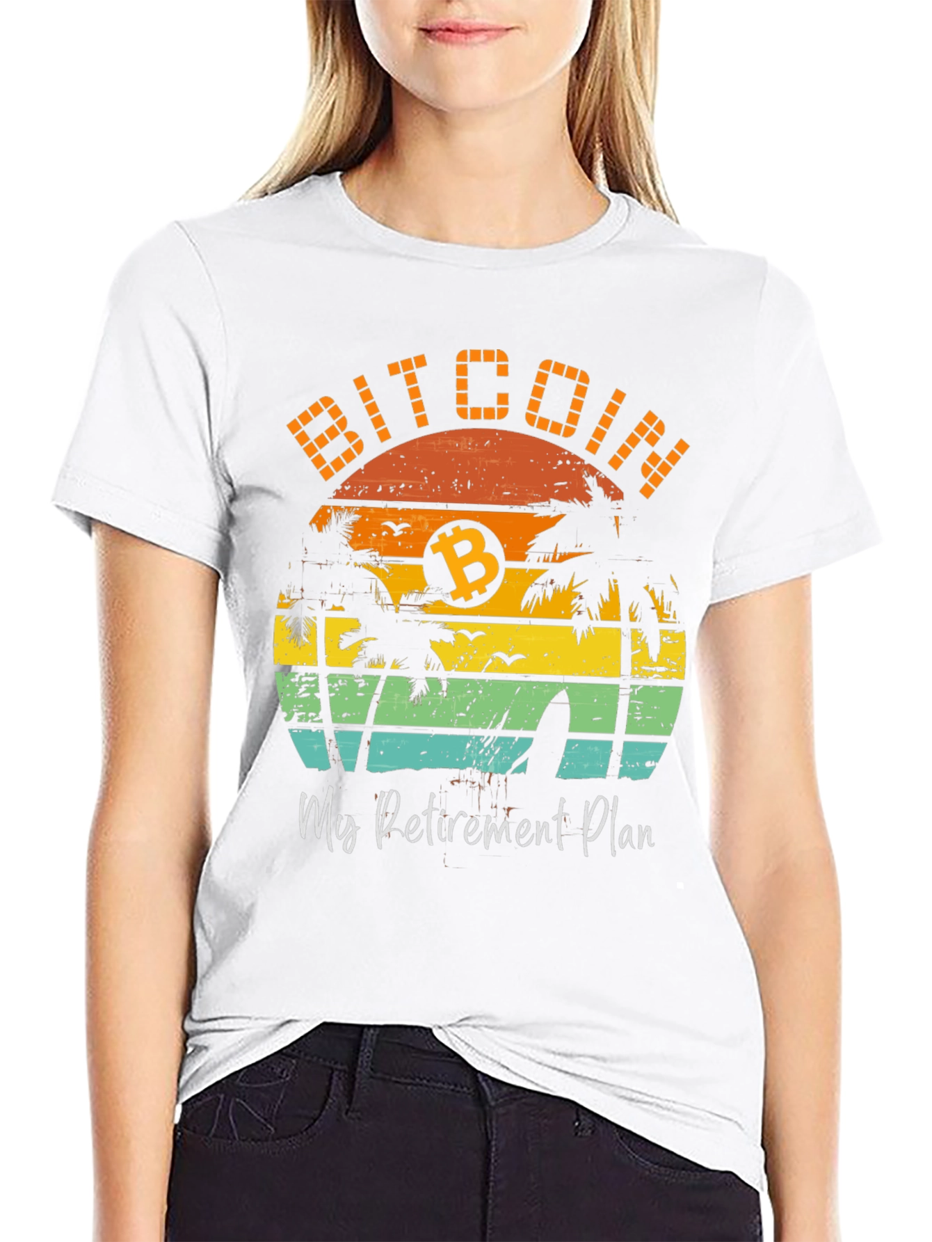 Bitcoin Retirement Plan Graphic Tee