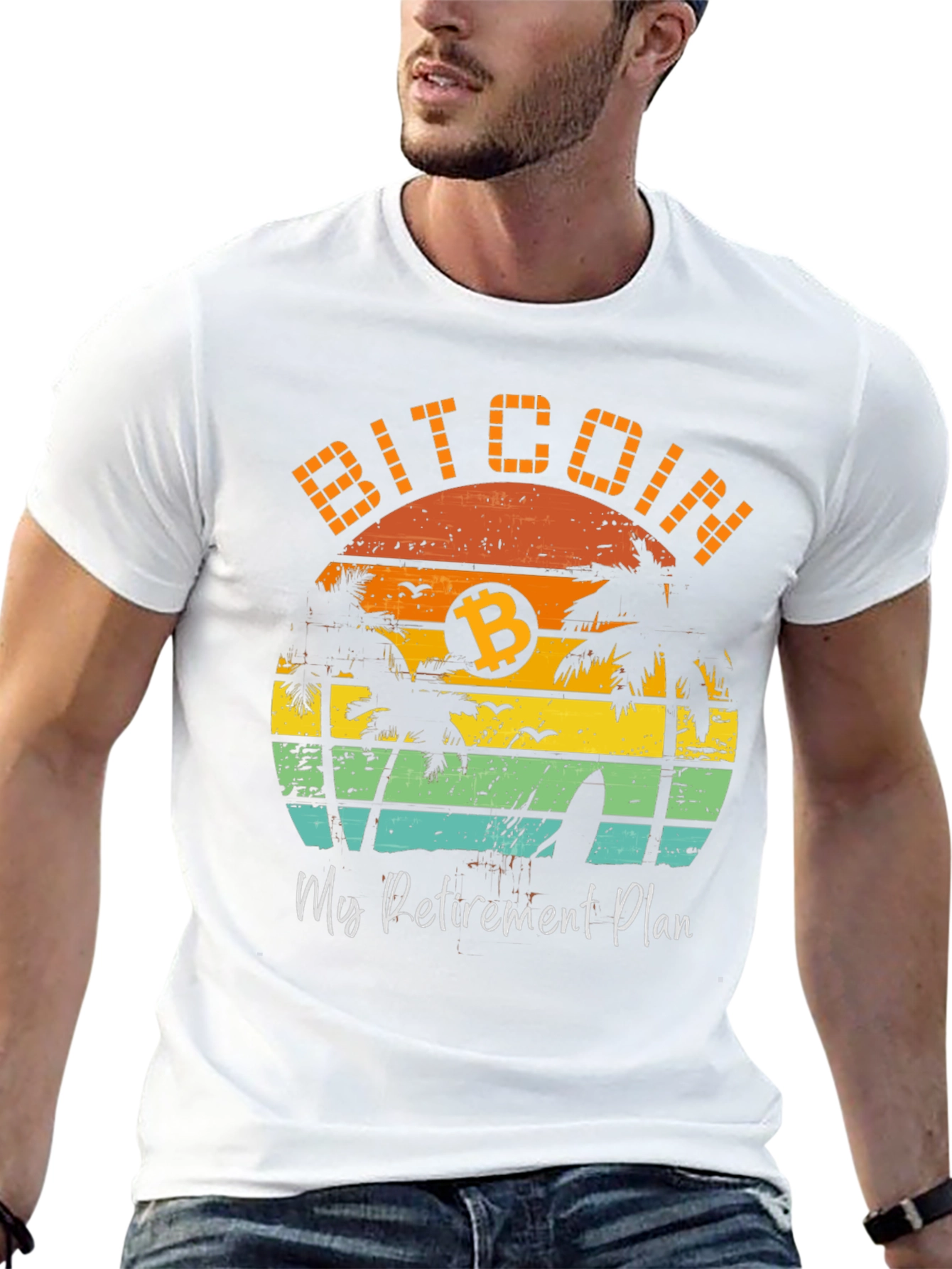 Bitcoin Retirement Plan Graphic Tee