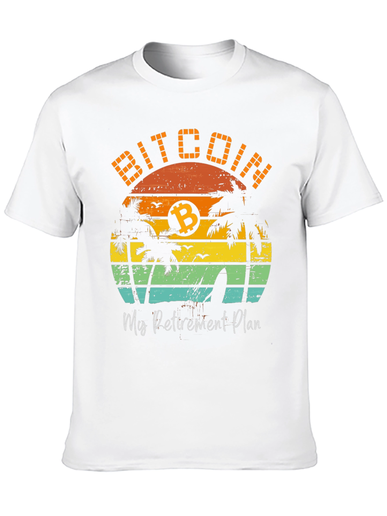 Bitcoin Retirement Plan Graphic Tee