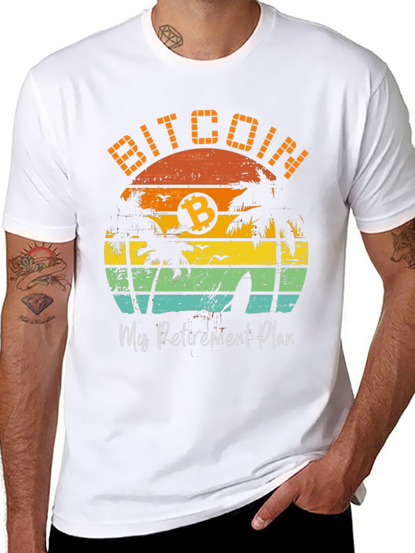 Bitcoin Retirement Plan Graphic Tee