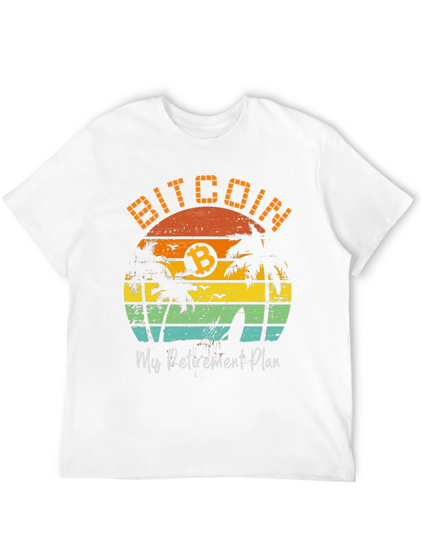 Bitcoin Retirement Plan Graphic Tee