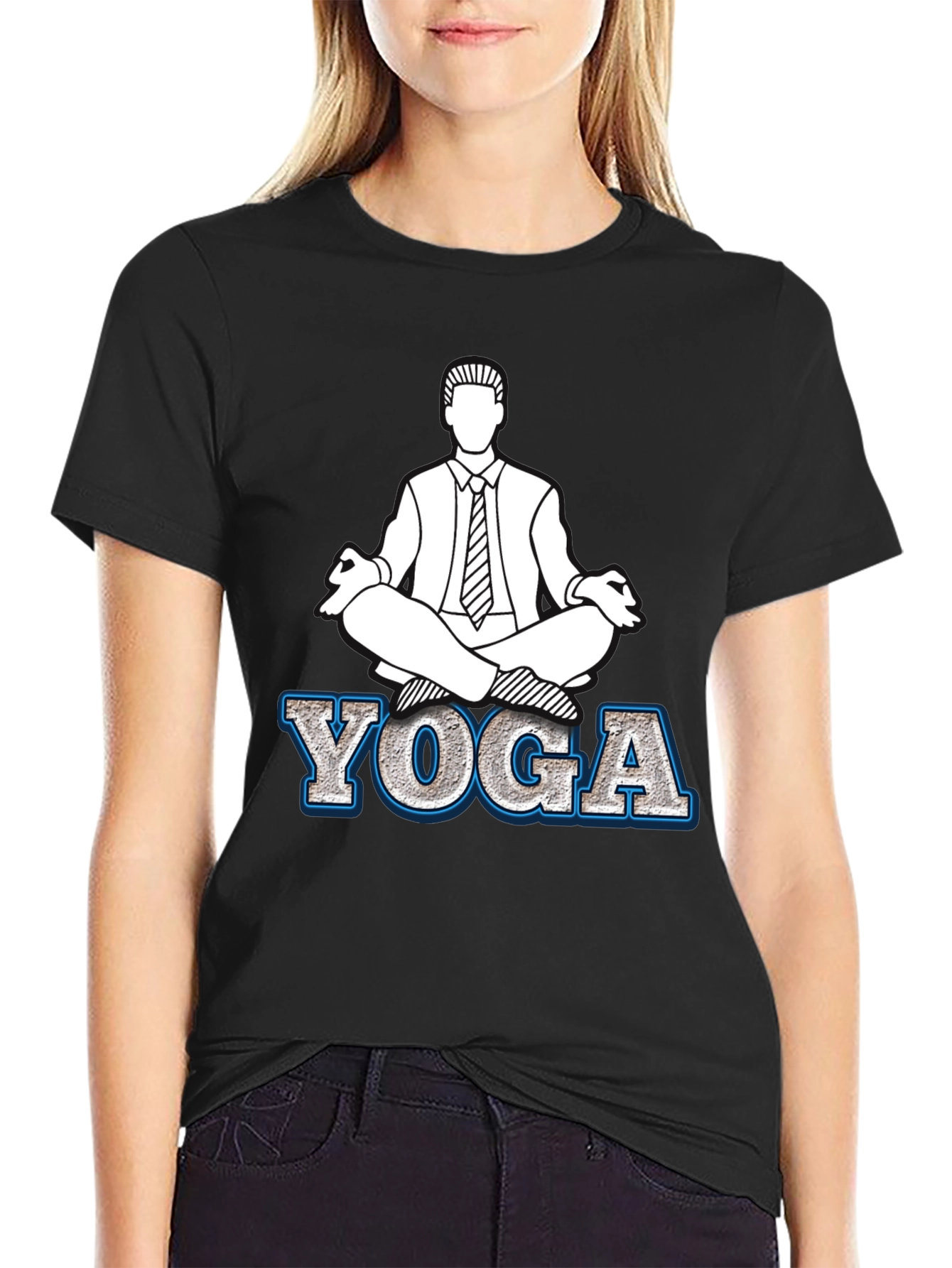 Yoga Business Man T-Shirt