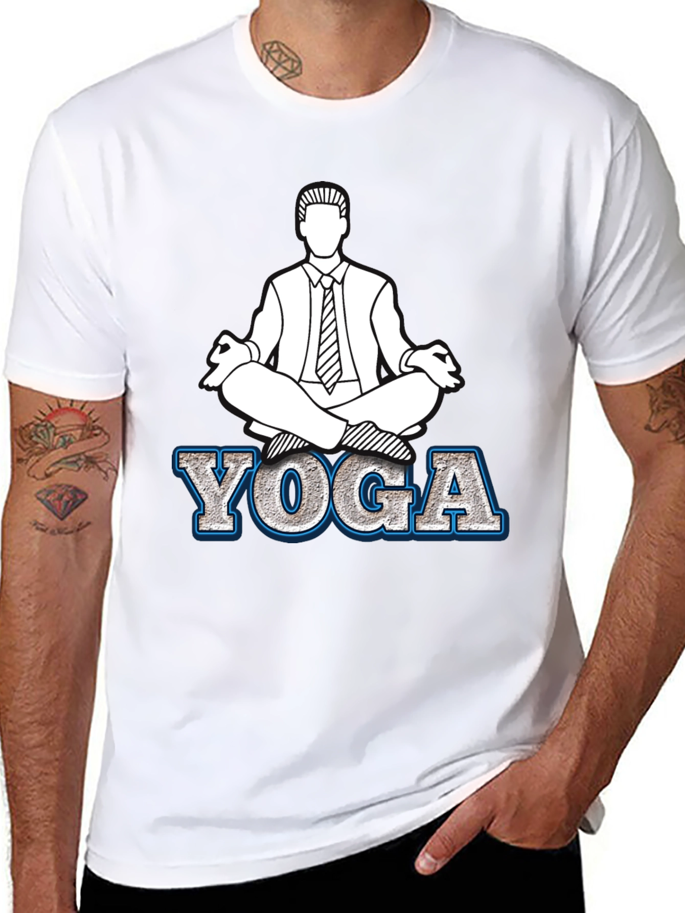Yoga Business Man T-Shirt