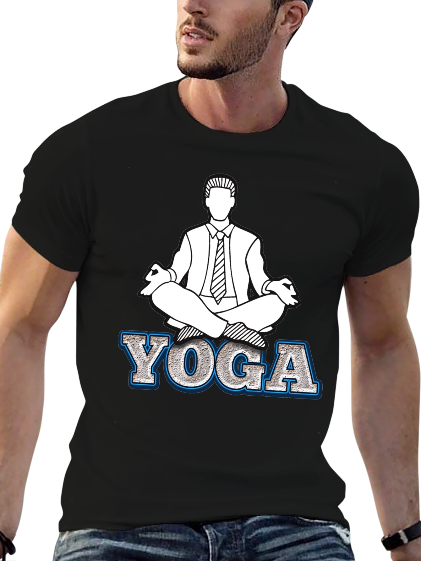 Yoga Business Man T-Shirt