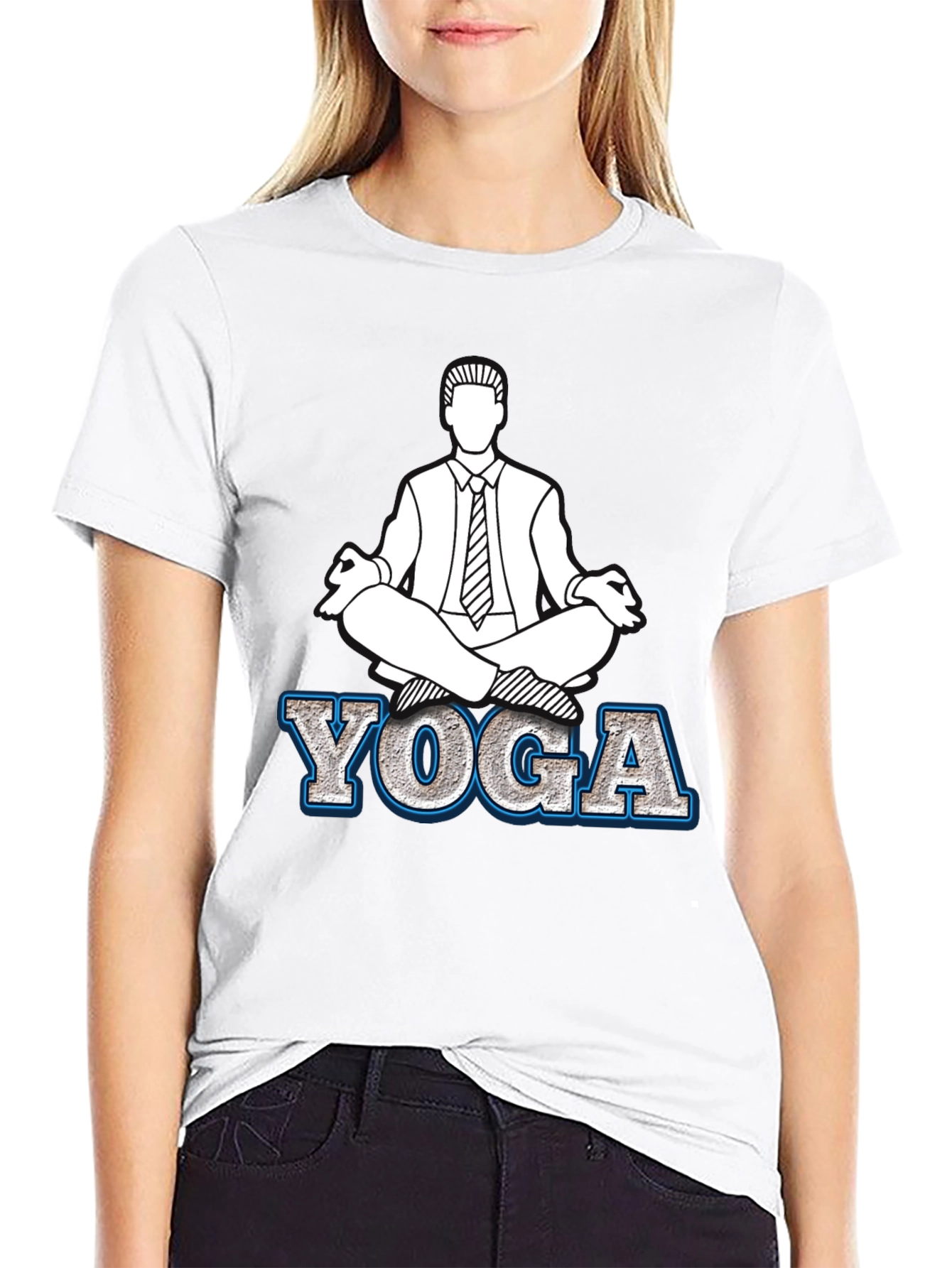 Yoga Business Man T-Shirt