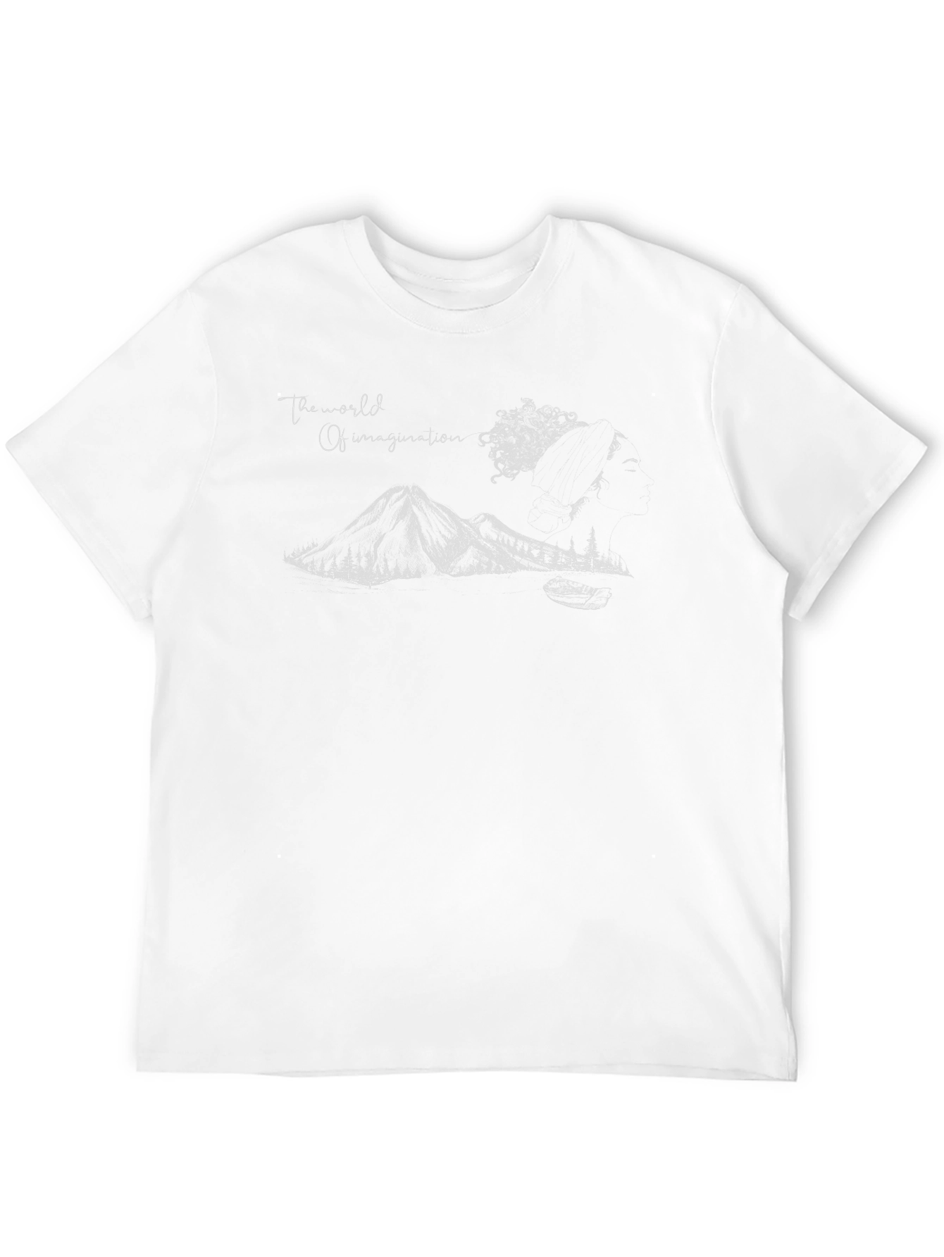 Imagination World Graphic Tee - Black
