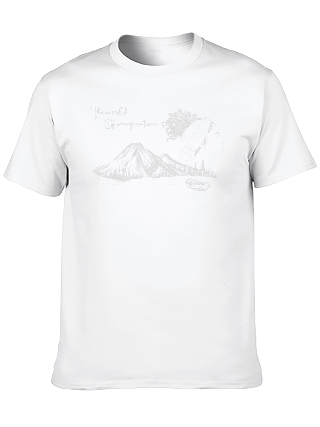 Imagination World Graphic Tee - Black