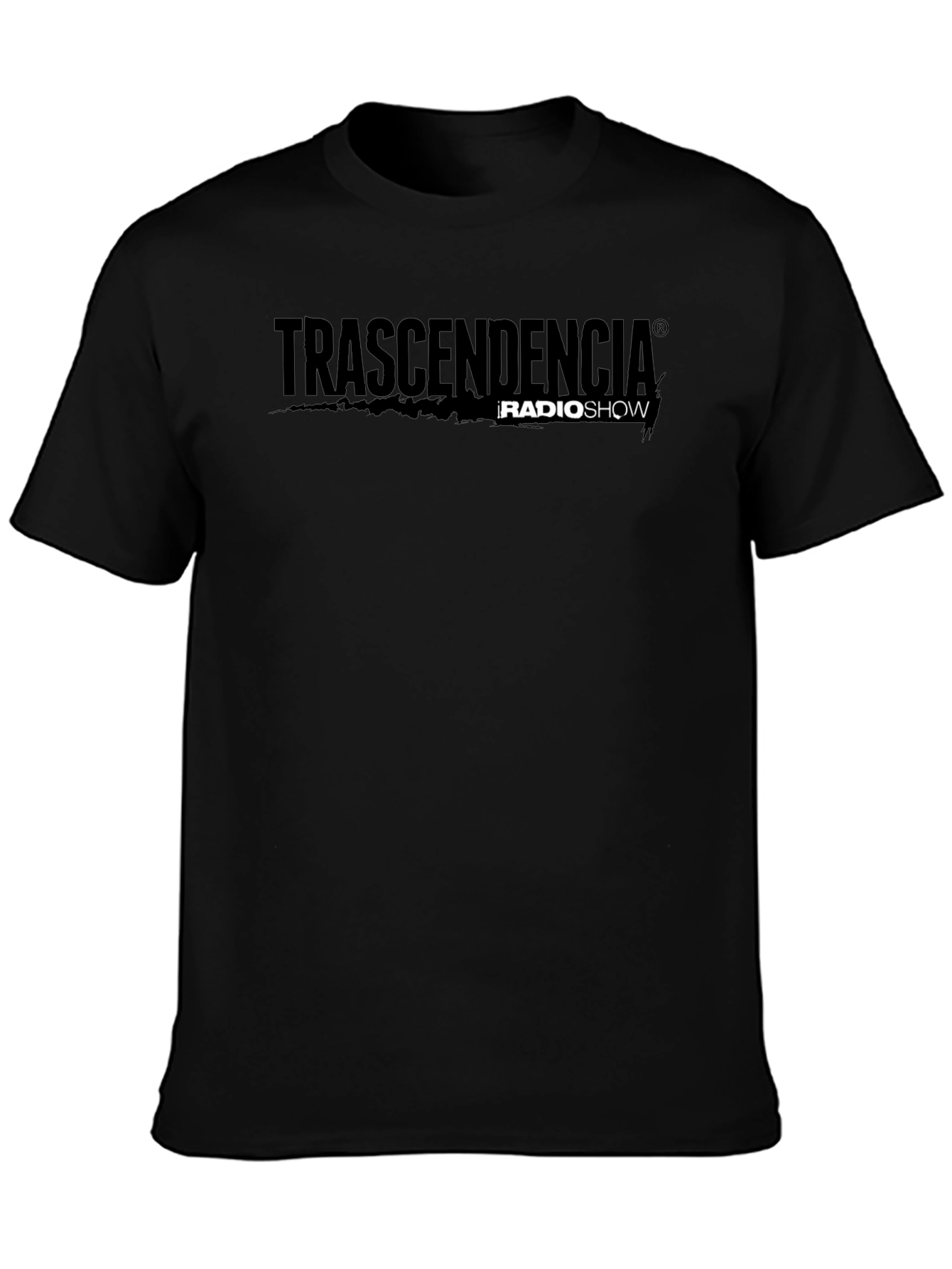 Trascendencia Radio Show Black T-Shirt