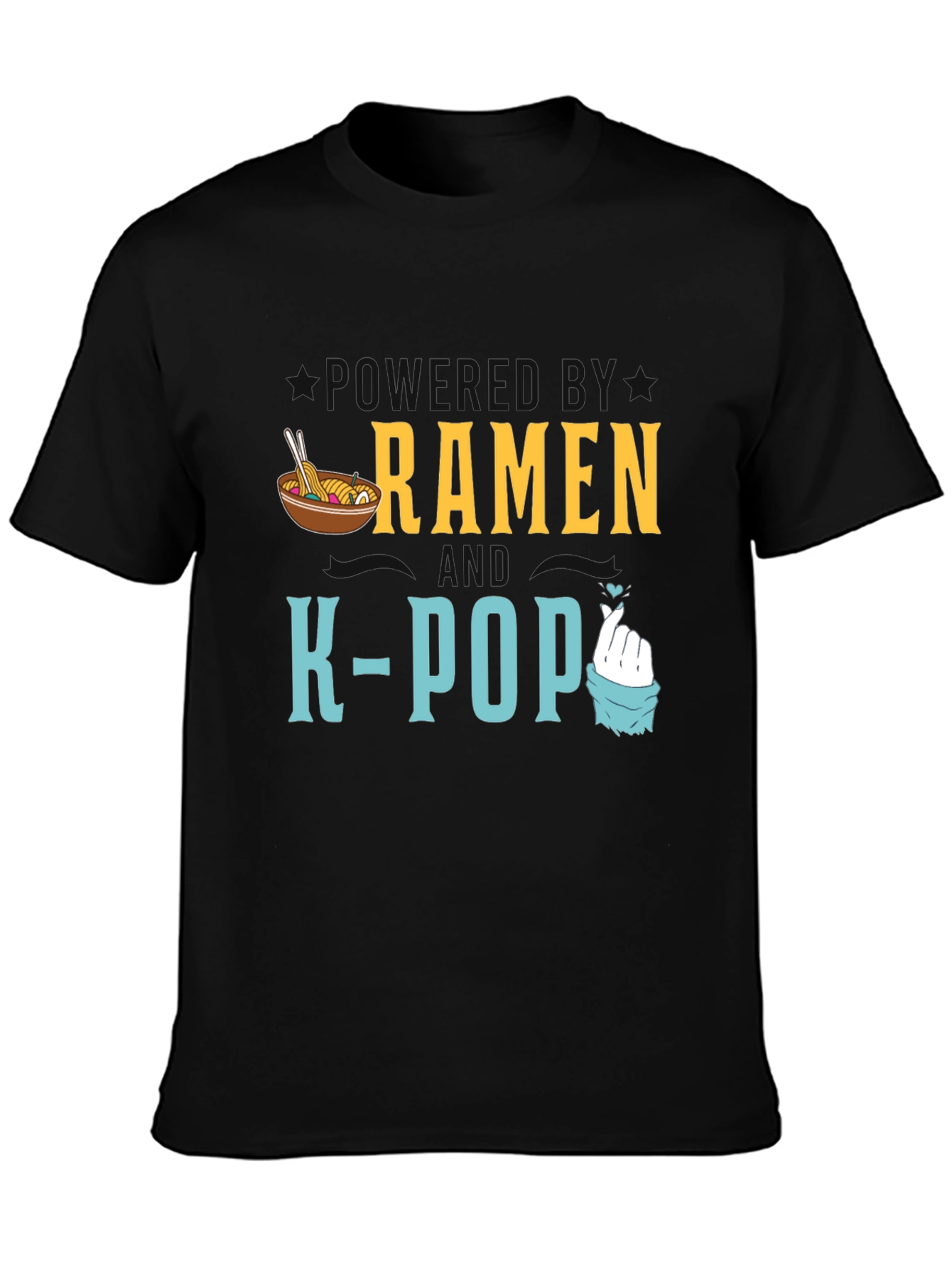 Fueled By Ramen and K-Pop Graphic T-Shirt
