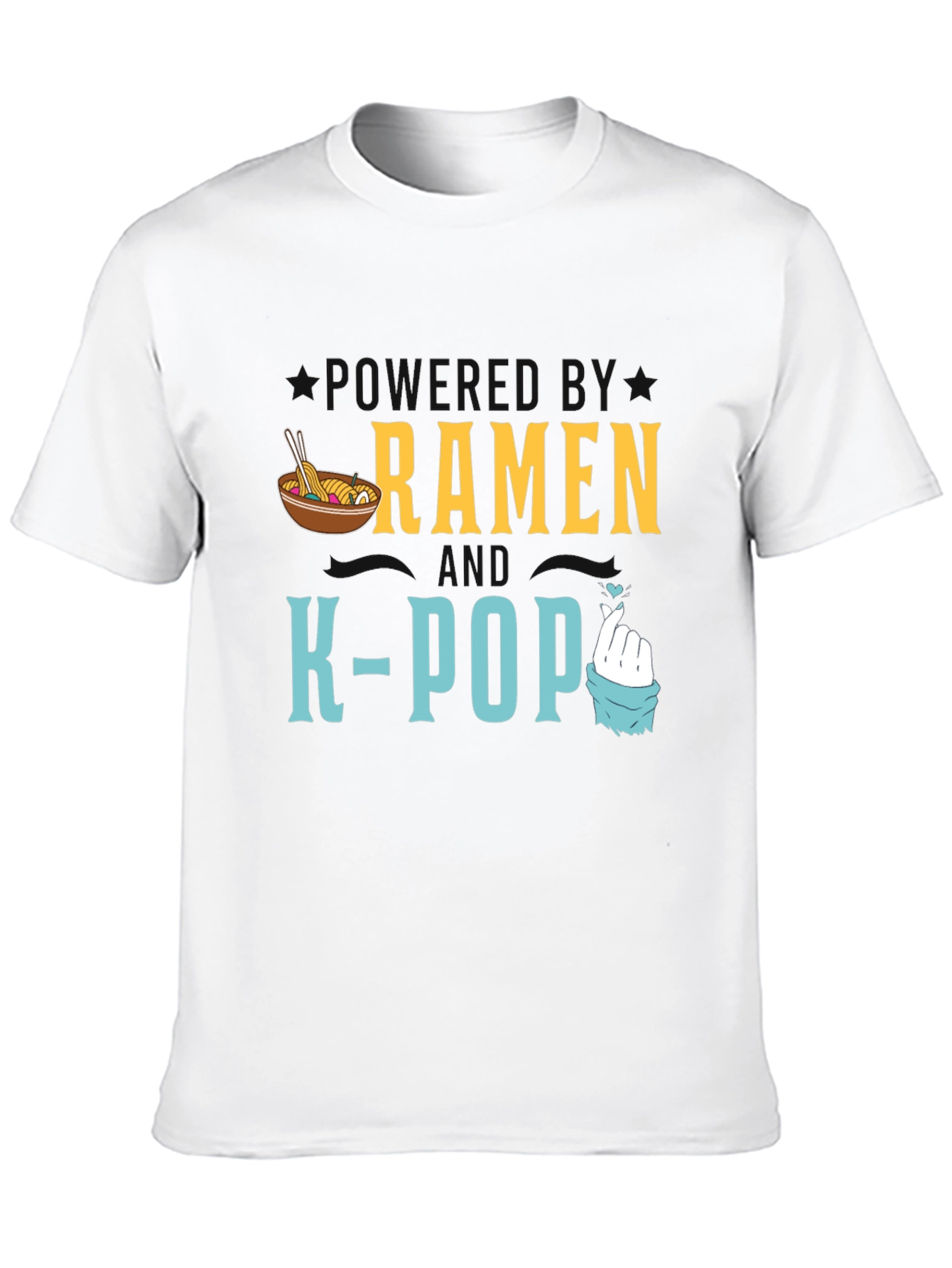 Fueled By Ramen and K-Pop Graphic T-Shirt