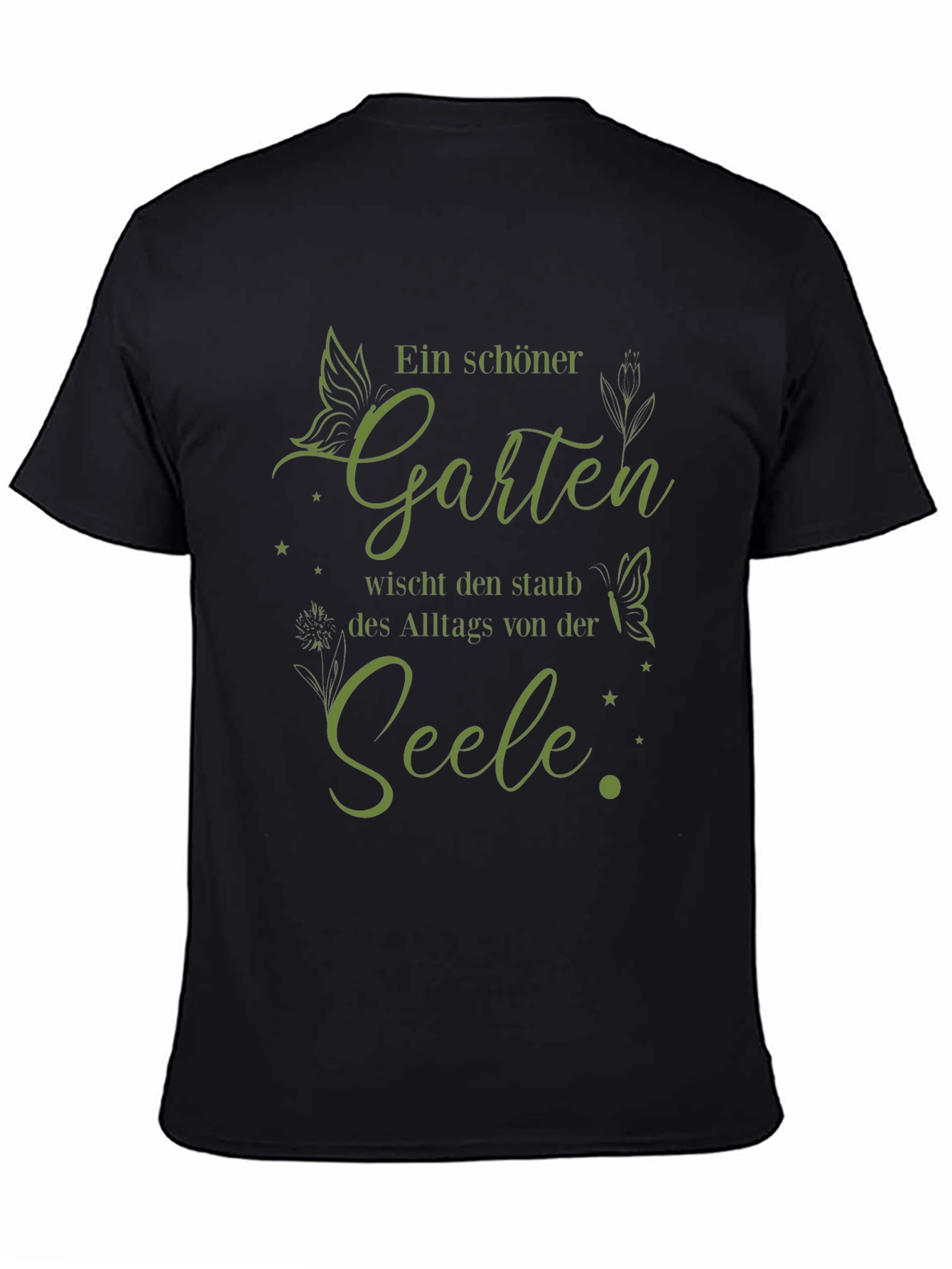 Ein schöner Garten Black T-Shirt