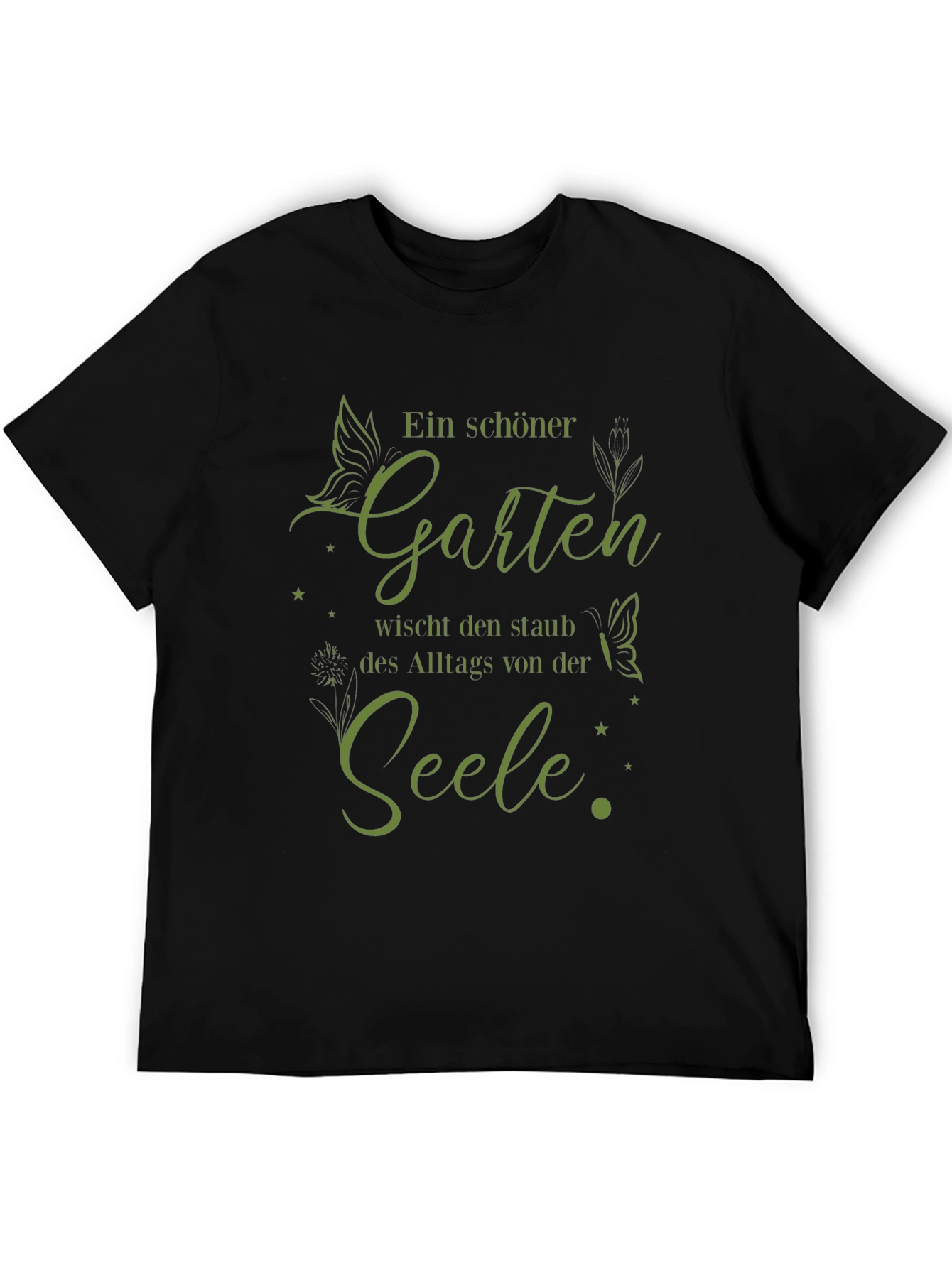 Ein schöner Garten Black T-Shirt