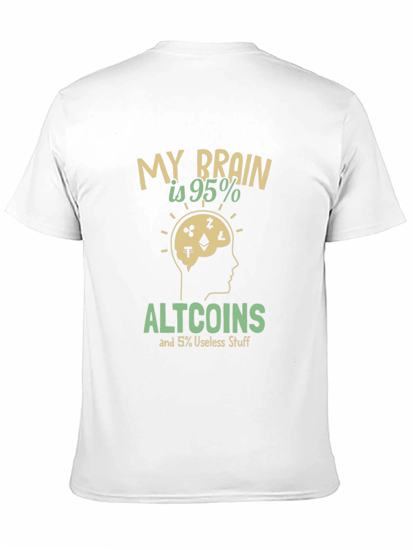 Altcoins Brain T-Shirt - Crypto Enthusiast Tee