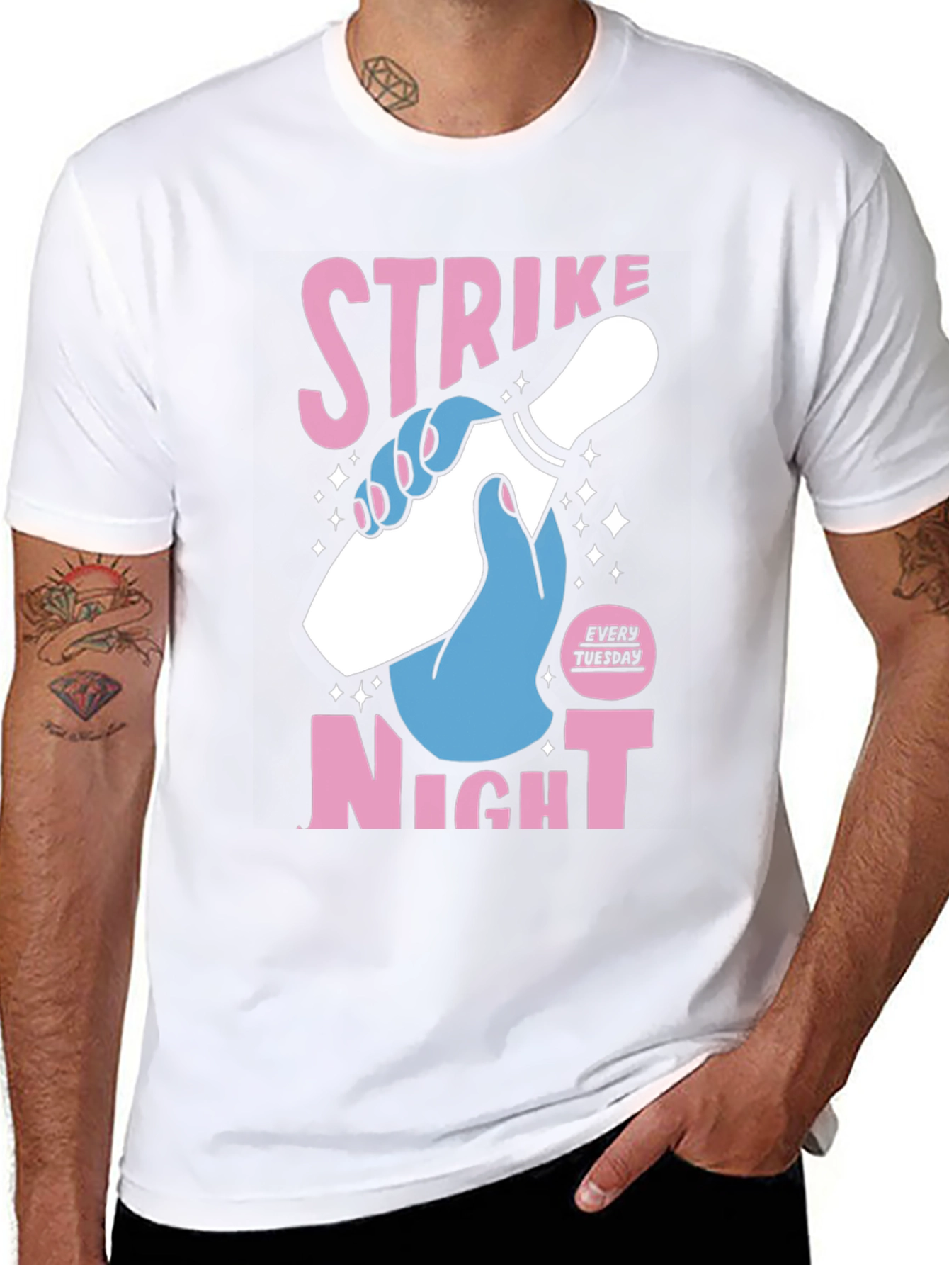 Strike Night Bowling T-Shirt