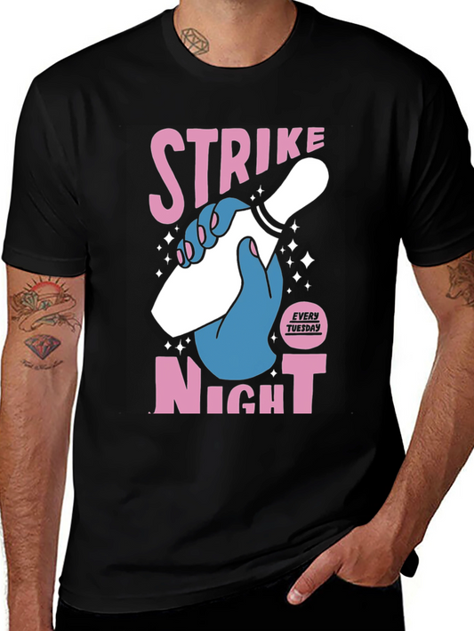 Strike Night Bowling T-Shirt