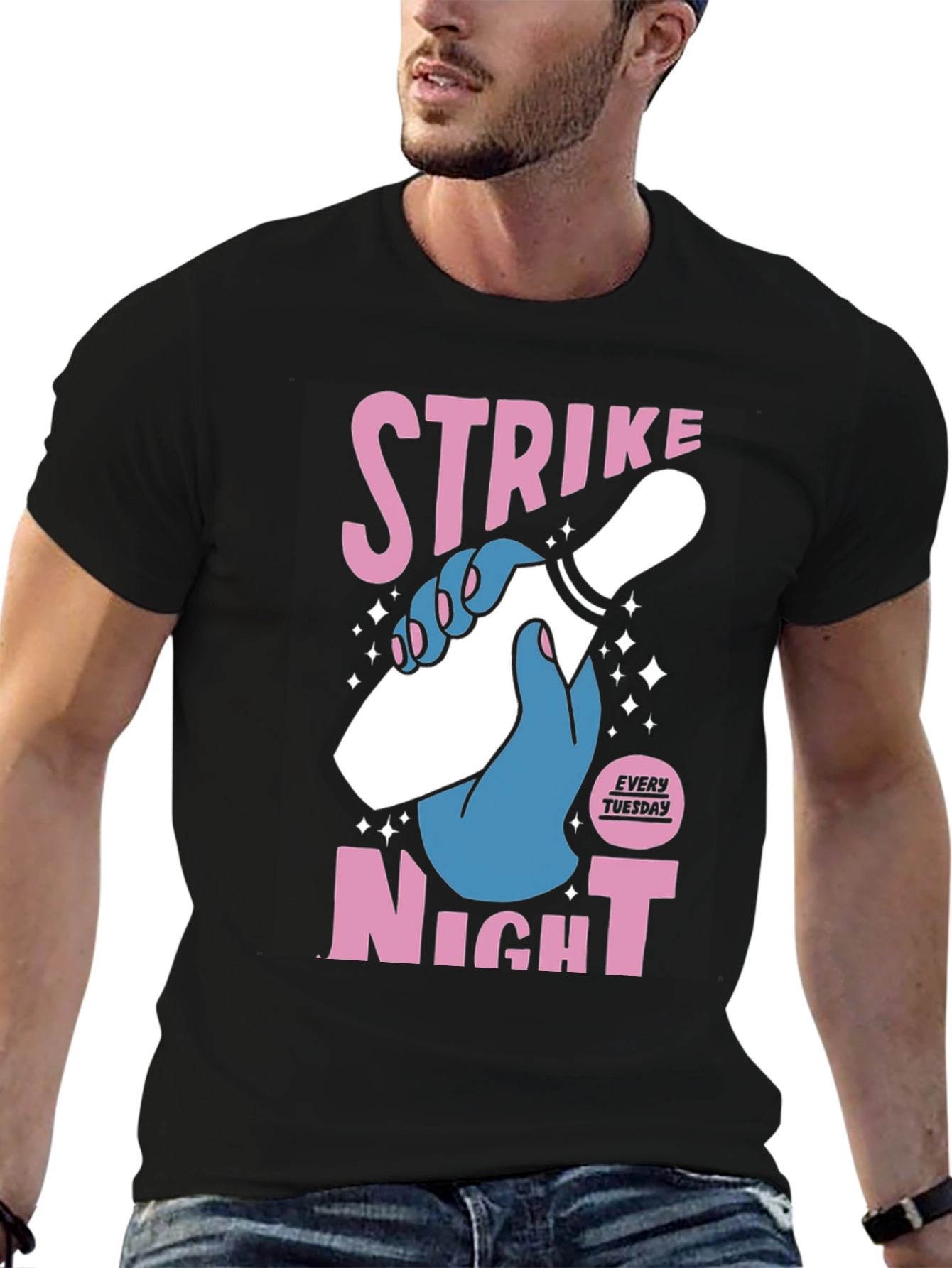 Strike Night Bowling T-Shirt