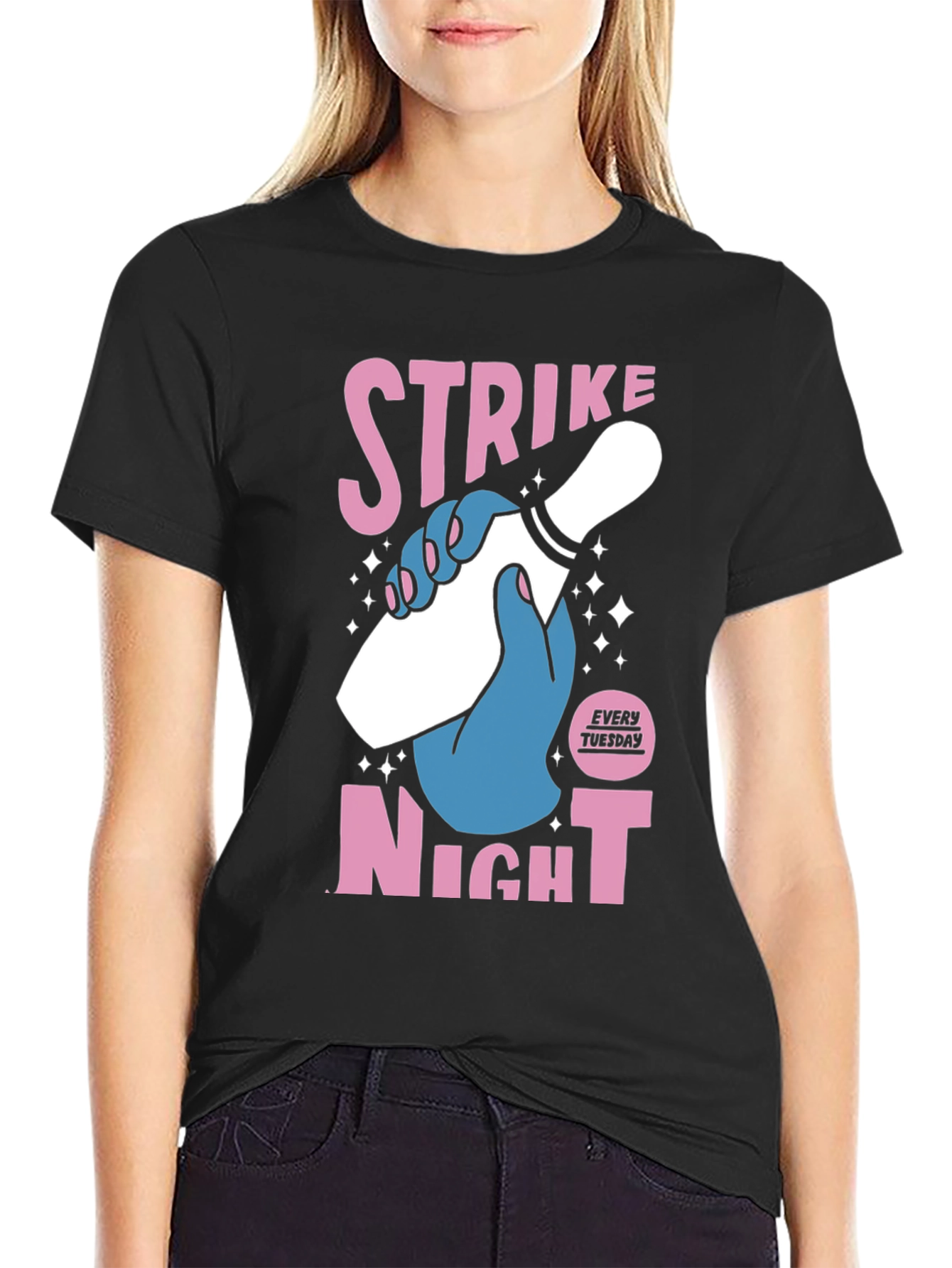 Strike Night Bowling T-Shirt