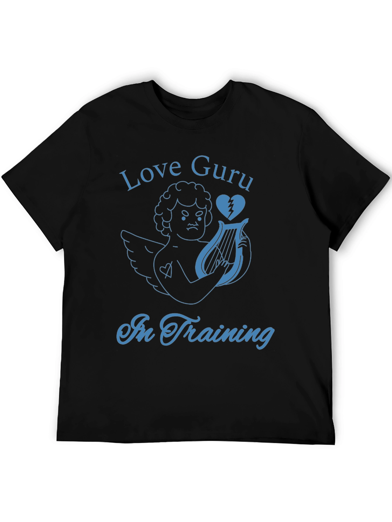 Love Guru in Training T-Shirt - Cupid Broken Heart