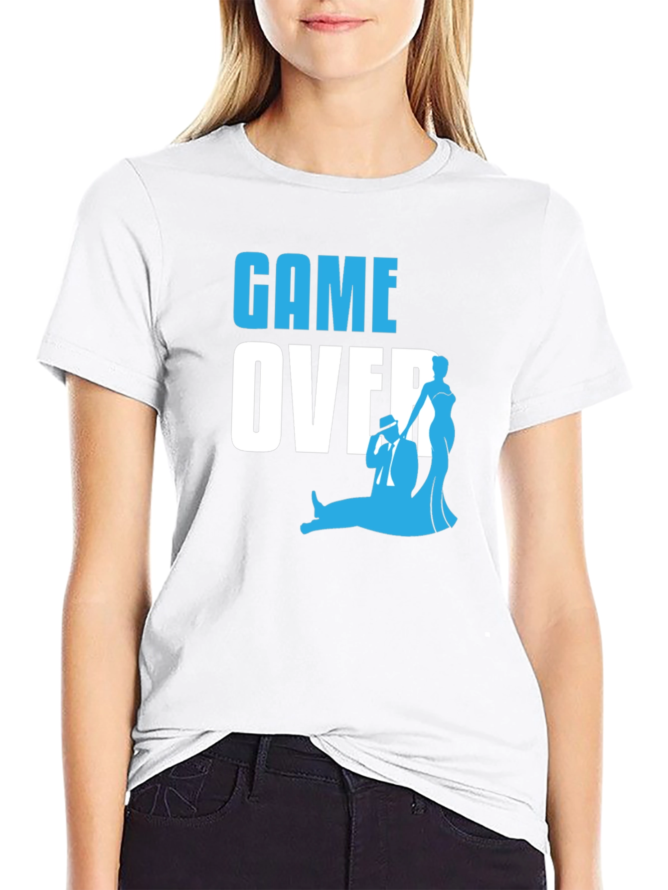 Game Over T-Shirt - Funny Groom Wedding Tee