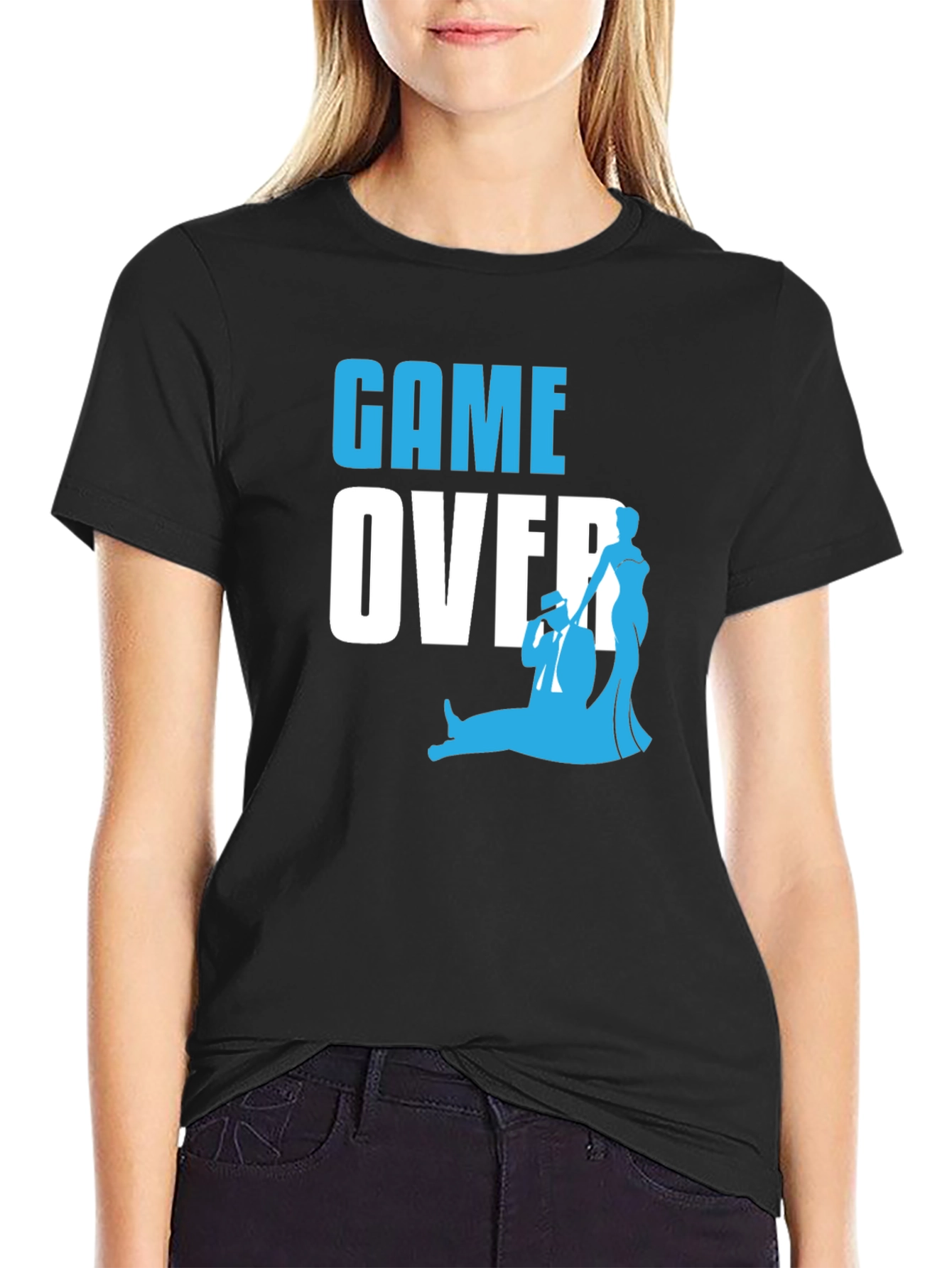 Game Over T-Shirt - Funny Groom Wedding Tee