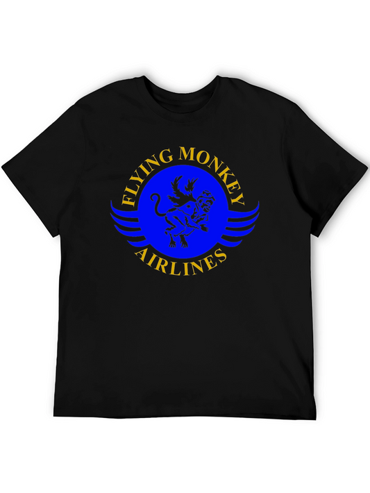 Flying Monkey Airlines Graphic T-Shirt