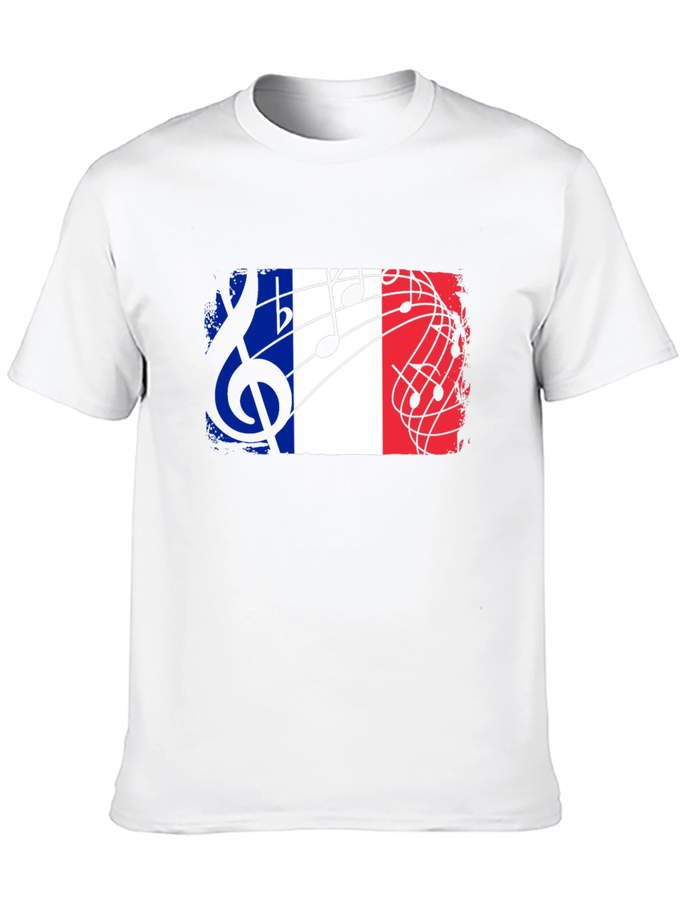 France Flag Music T-Shirt