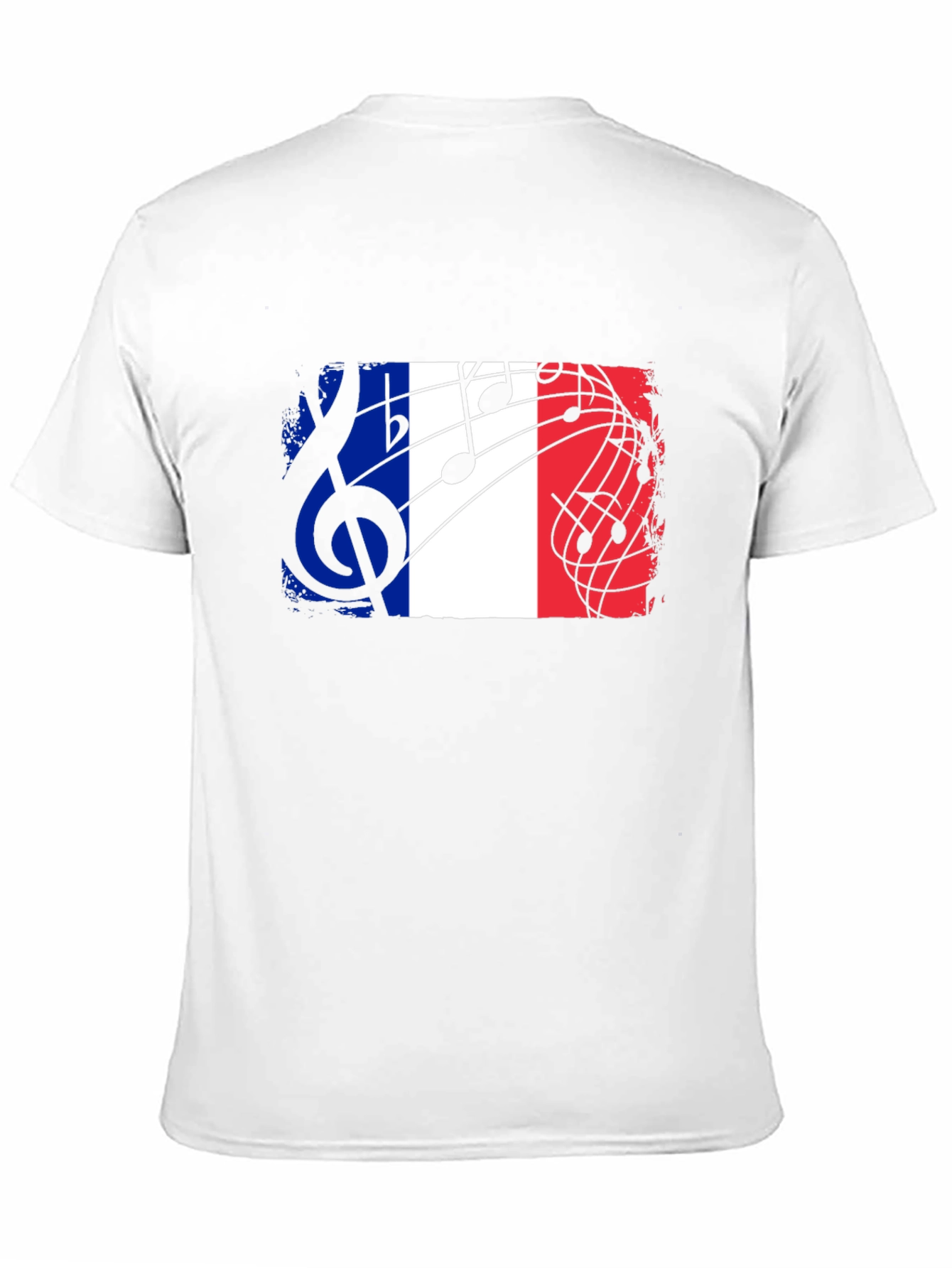 France Flag Music T-Shirt