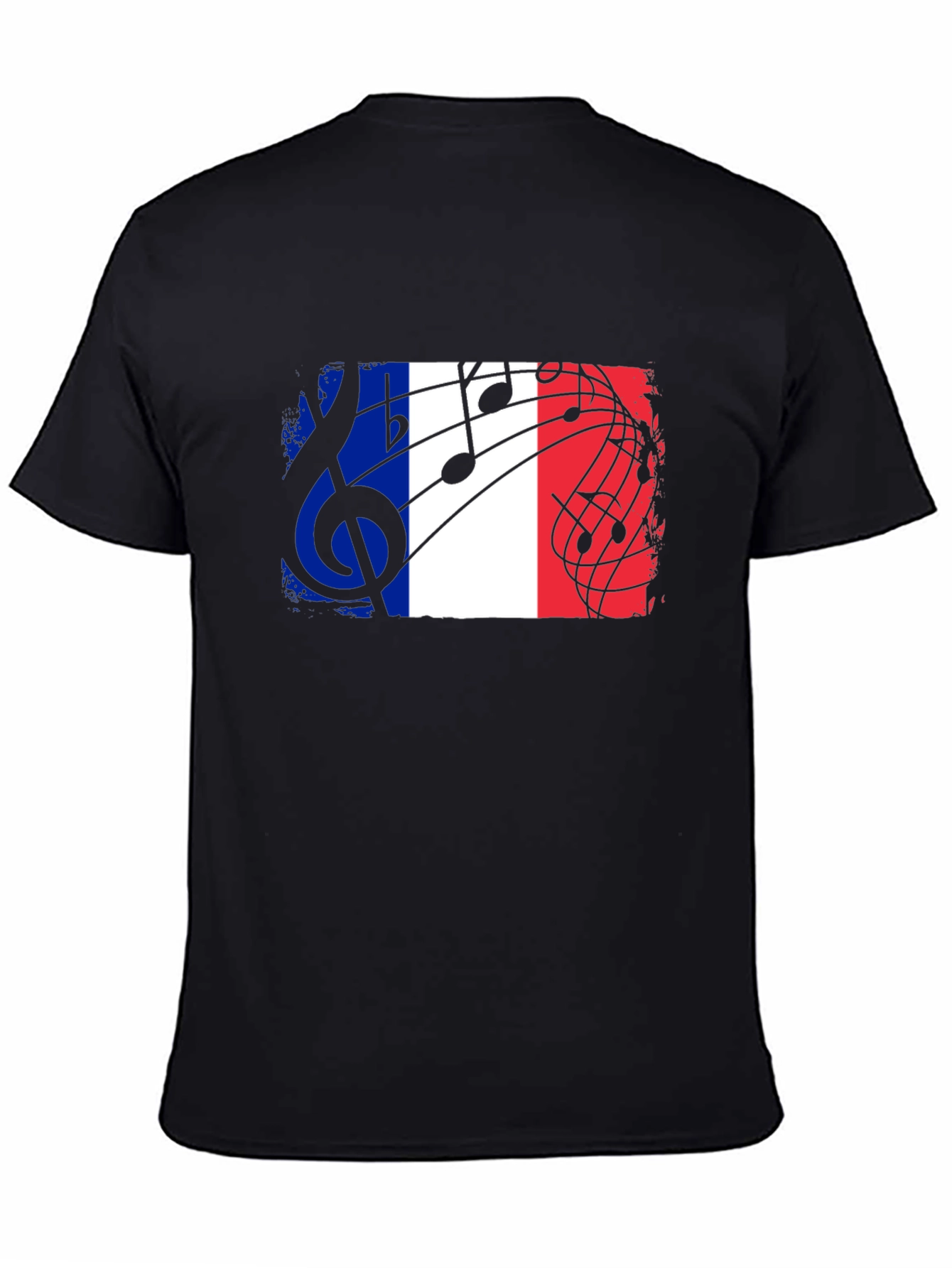 France Flag Music T-Shirt