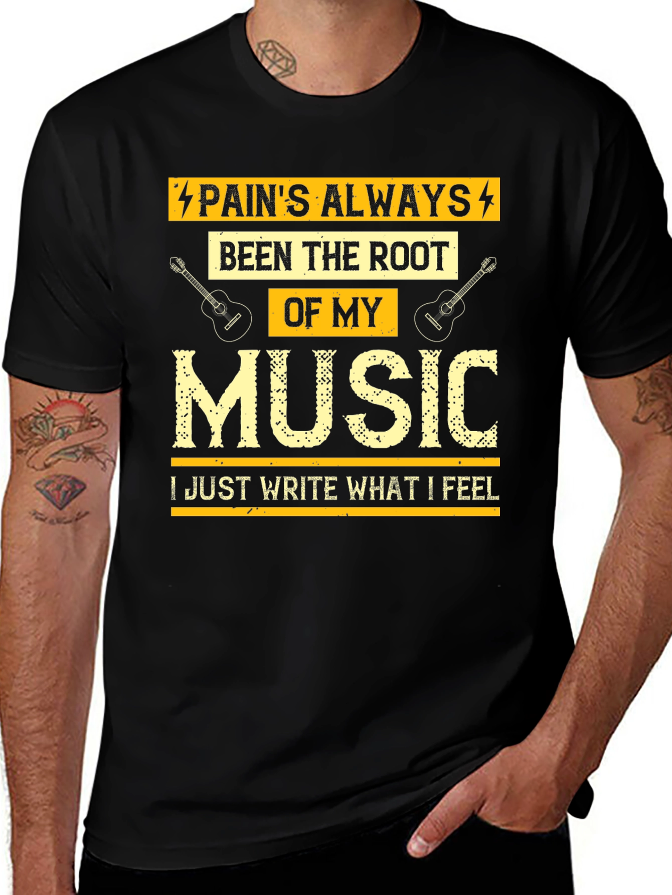 Pains Always Been the Root of My Music T-Shirt