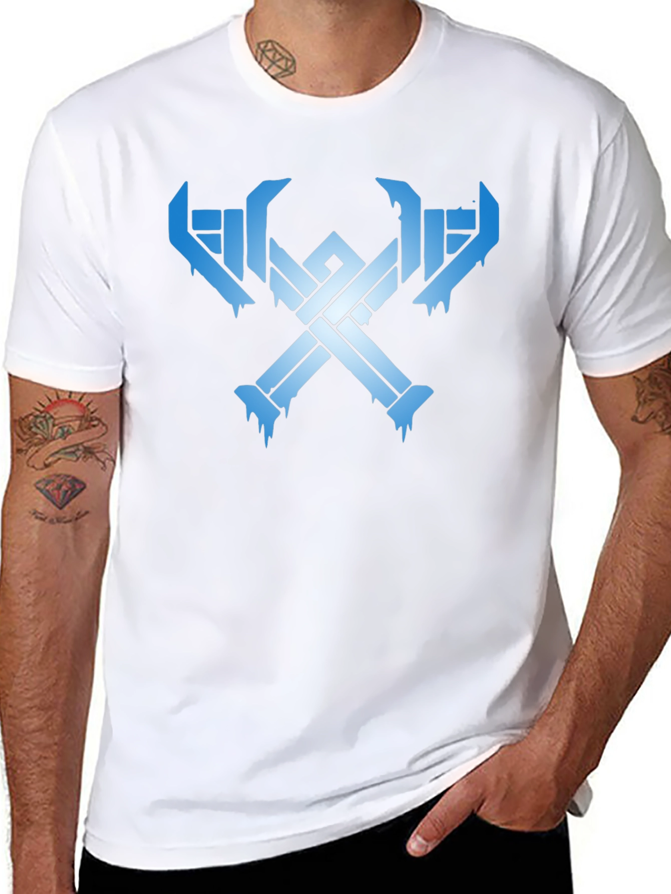 Viking Axe Black T-Shirt