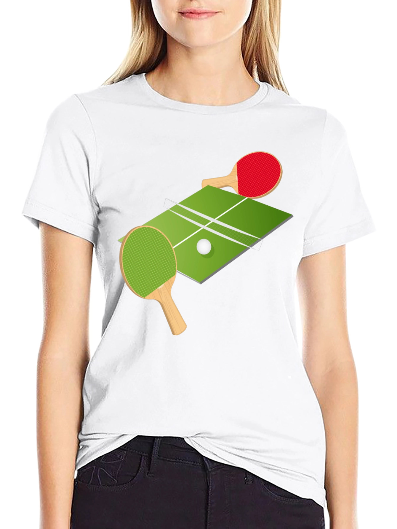 Ping Pong T-Shirt Table Tennis Graphic Tee