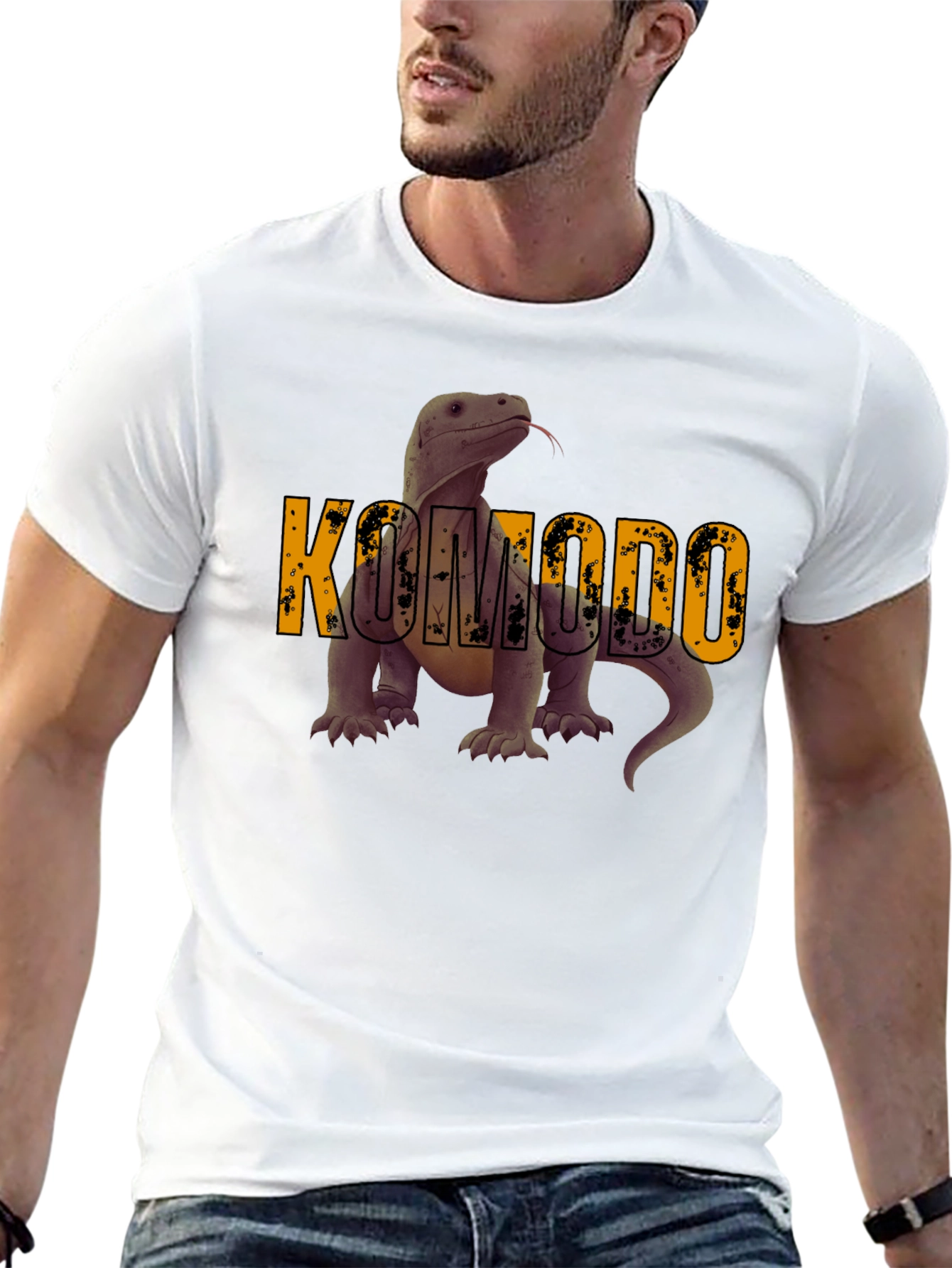Komodo Dragon T-Shirt - Bold Graphic Tee