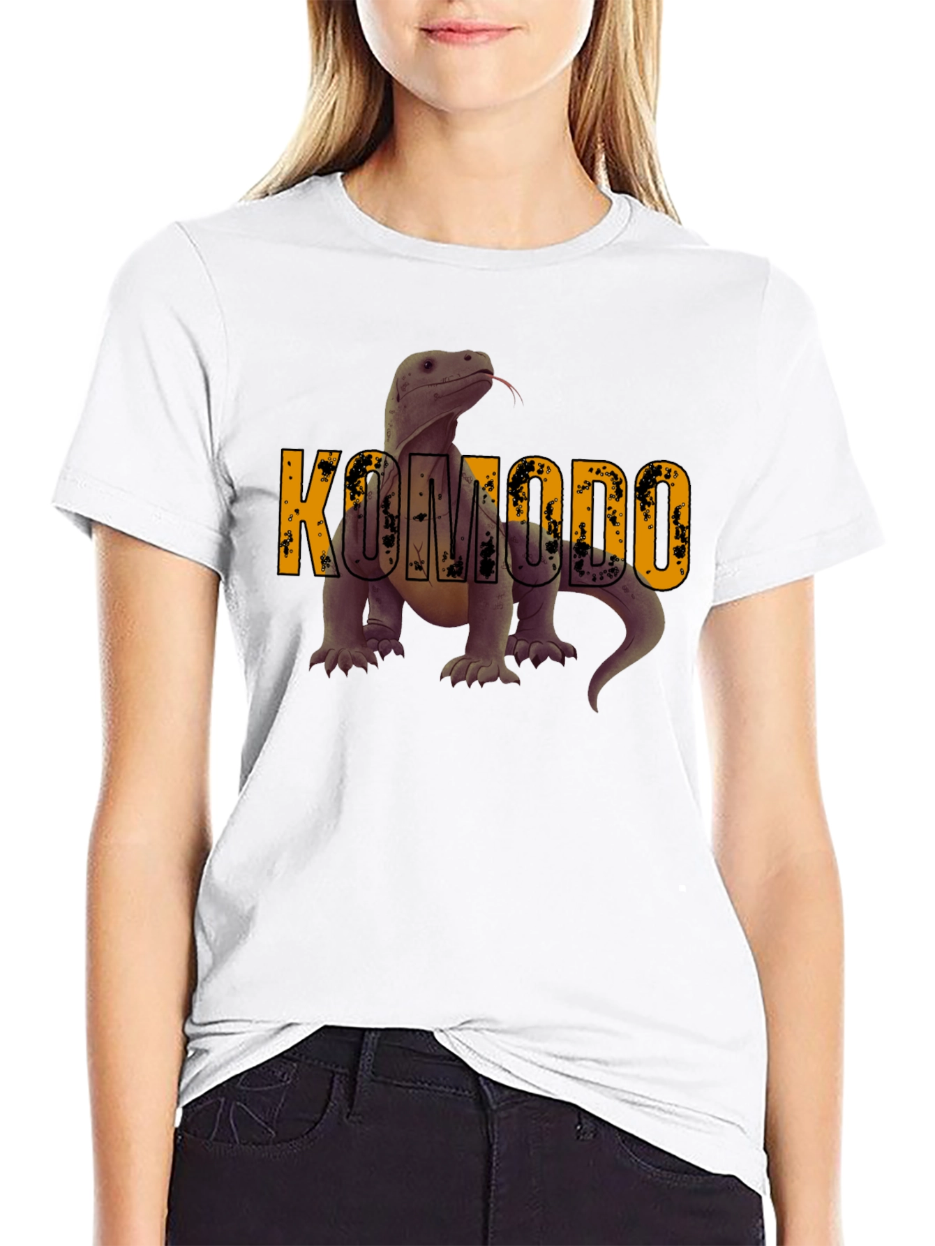 Komodo Dragon T-Shirt - Bold Graphic Tee