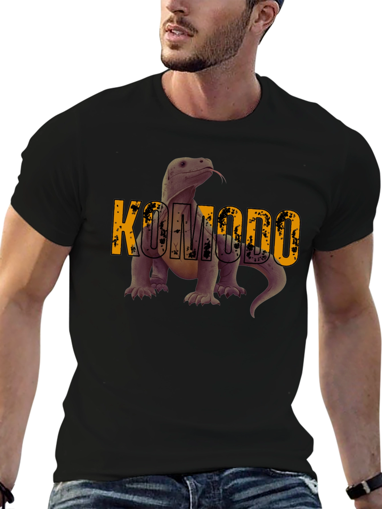 Komodo Dragon T-Shirt - Bold Graphic Tee
