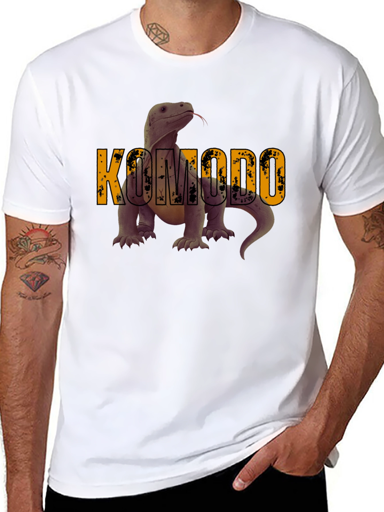 Komodo Dragon T-Shirt - Bold Graphic Tee