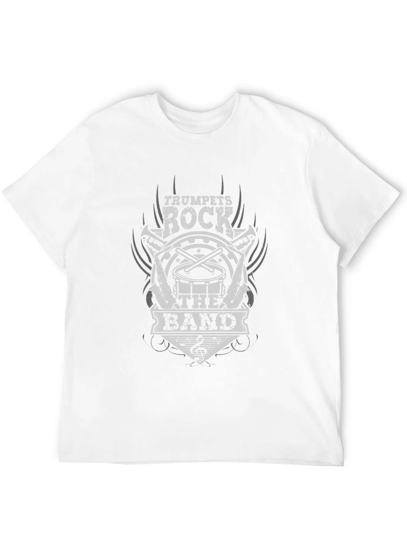 Trumpets Rock Band T-Shirt - Music Lovers Tee
