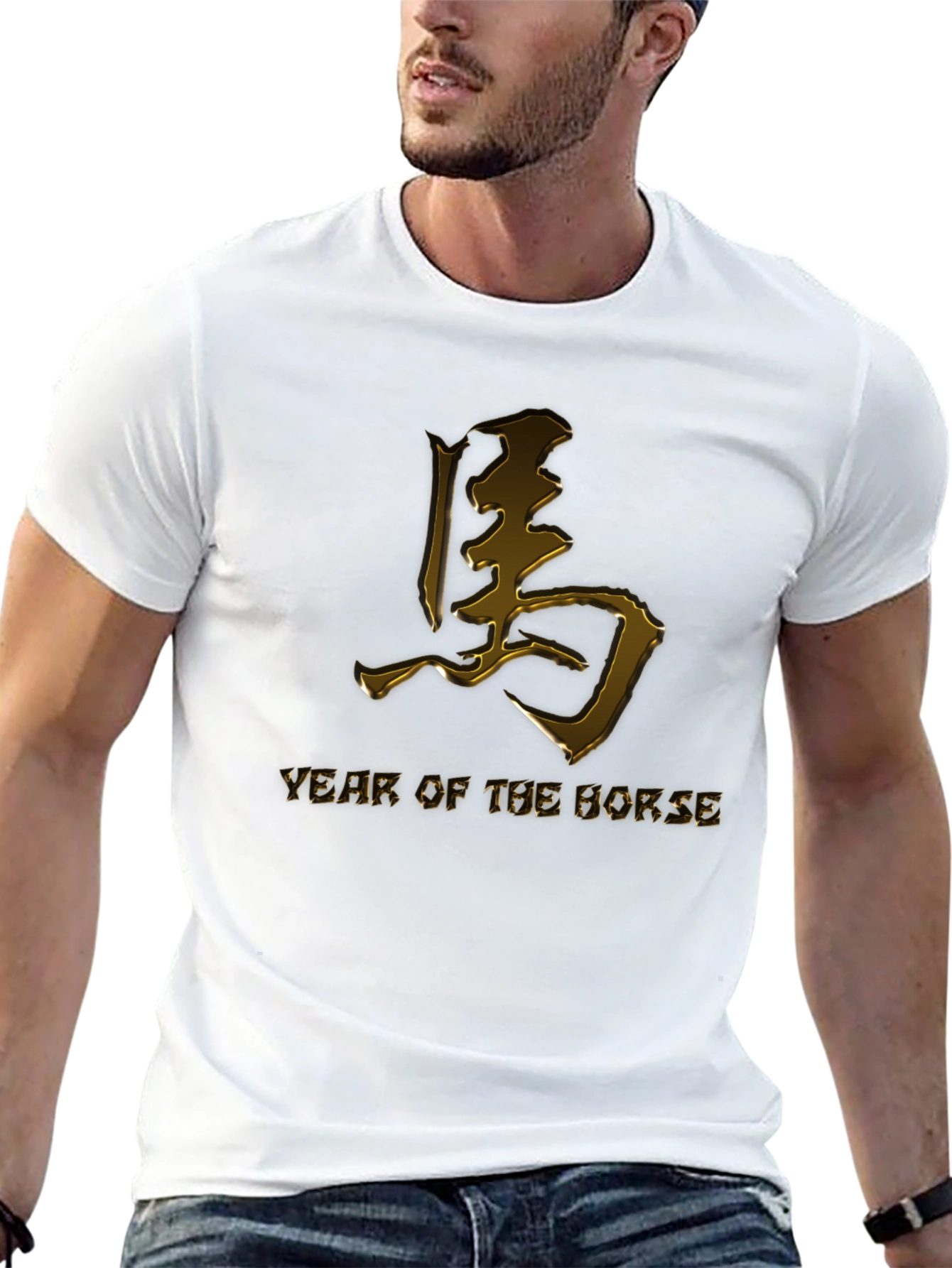 Year of the Horse Graphic Tee - Black