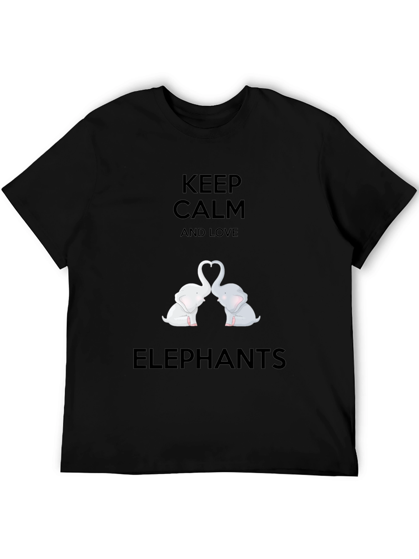 Keep Calm Love Elephants T-Shirt