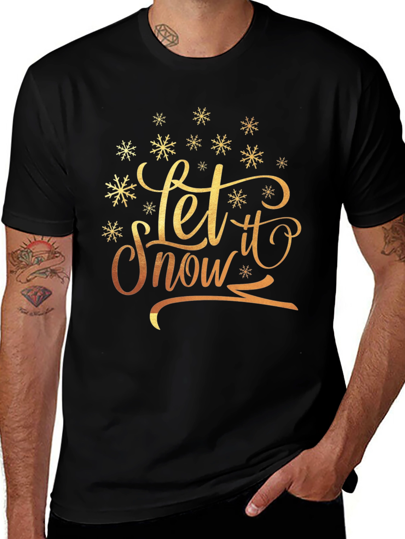 Let it Snow Graphic Tee