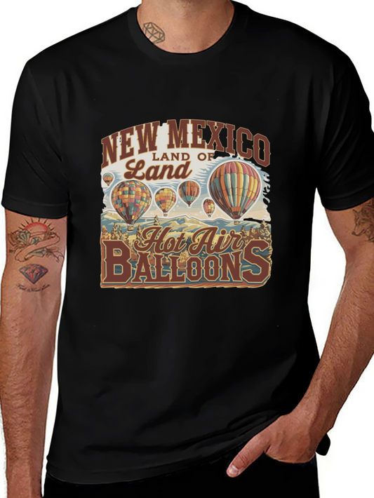 New Mexico Hot Air Balloons Graphic T-Shirt