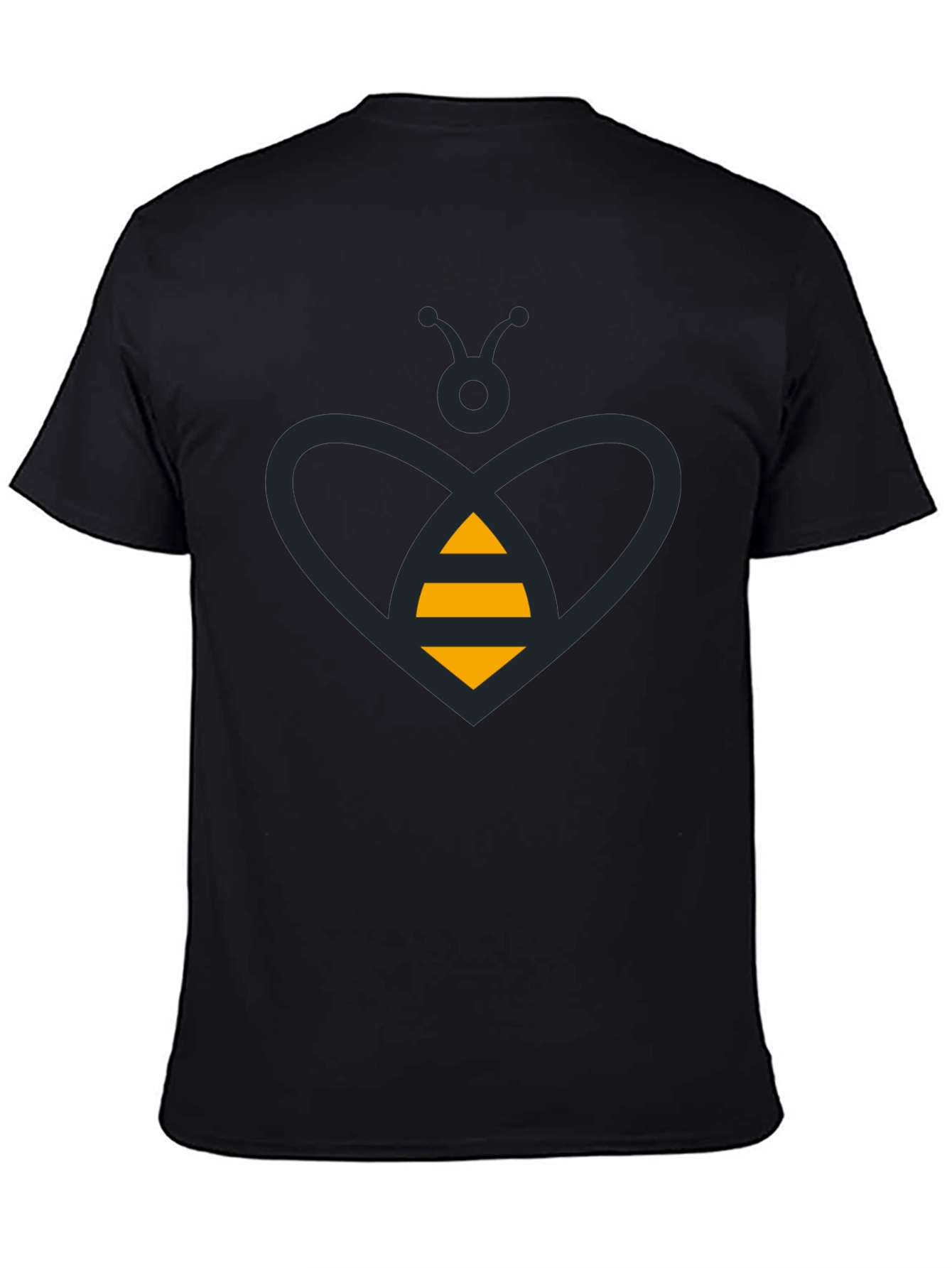Bee Graphic Black Tee