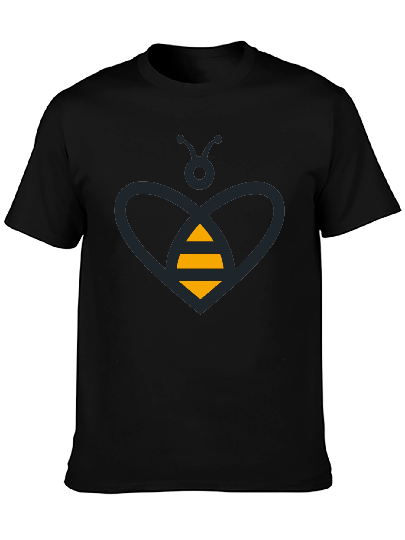 Bee Graphic Black Tee