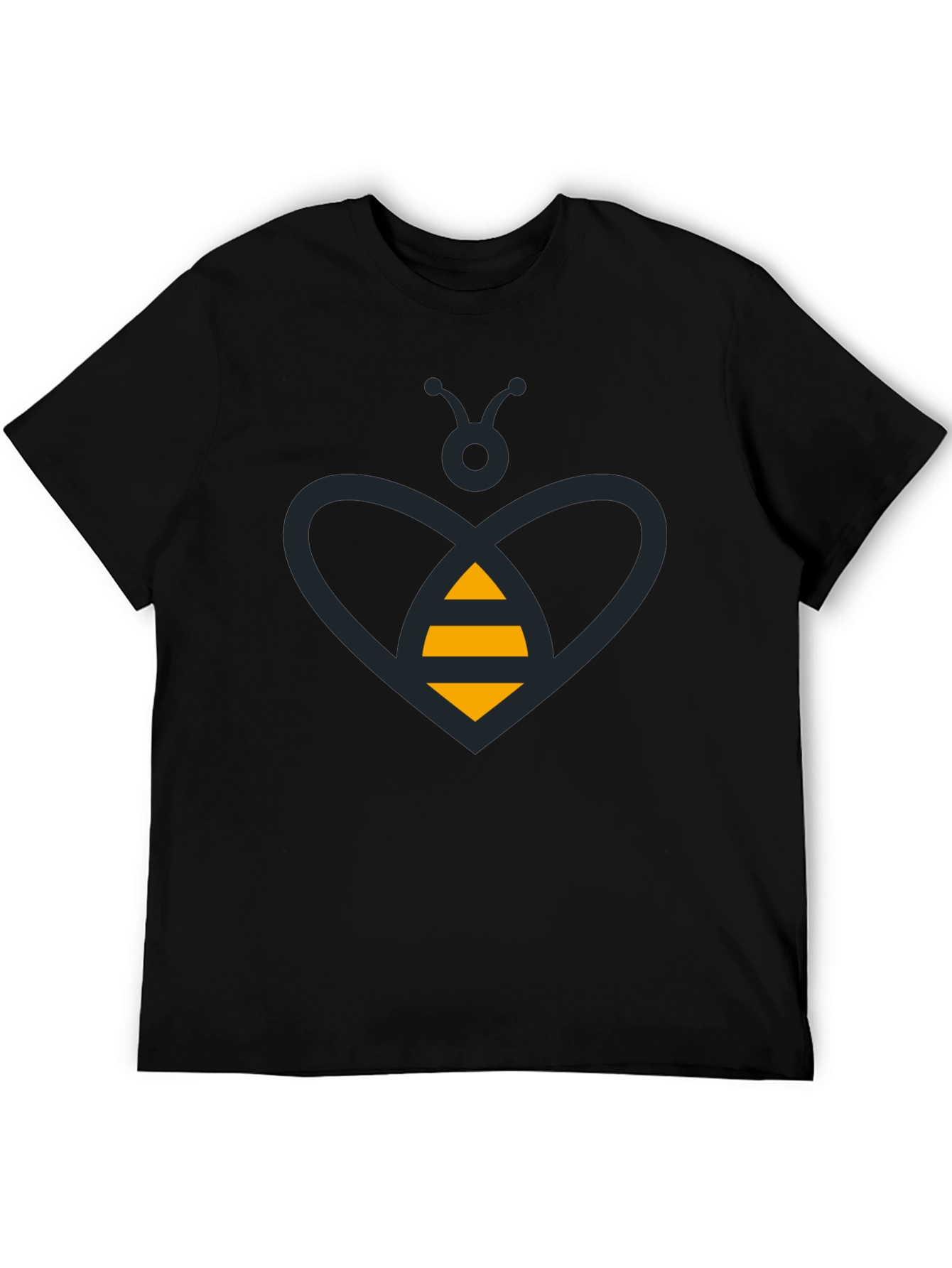Bee Graphic Black Tee