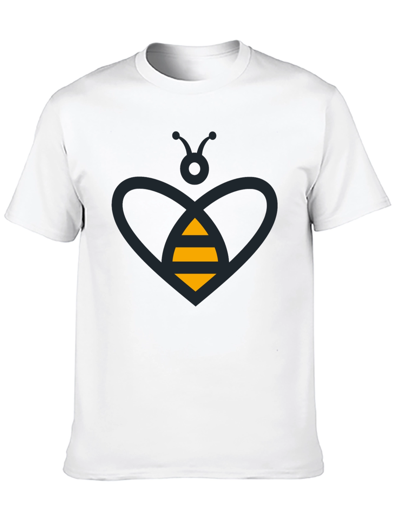Bee Graphic Black Tee