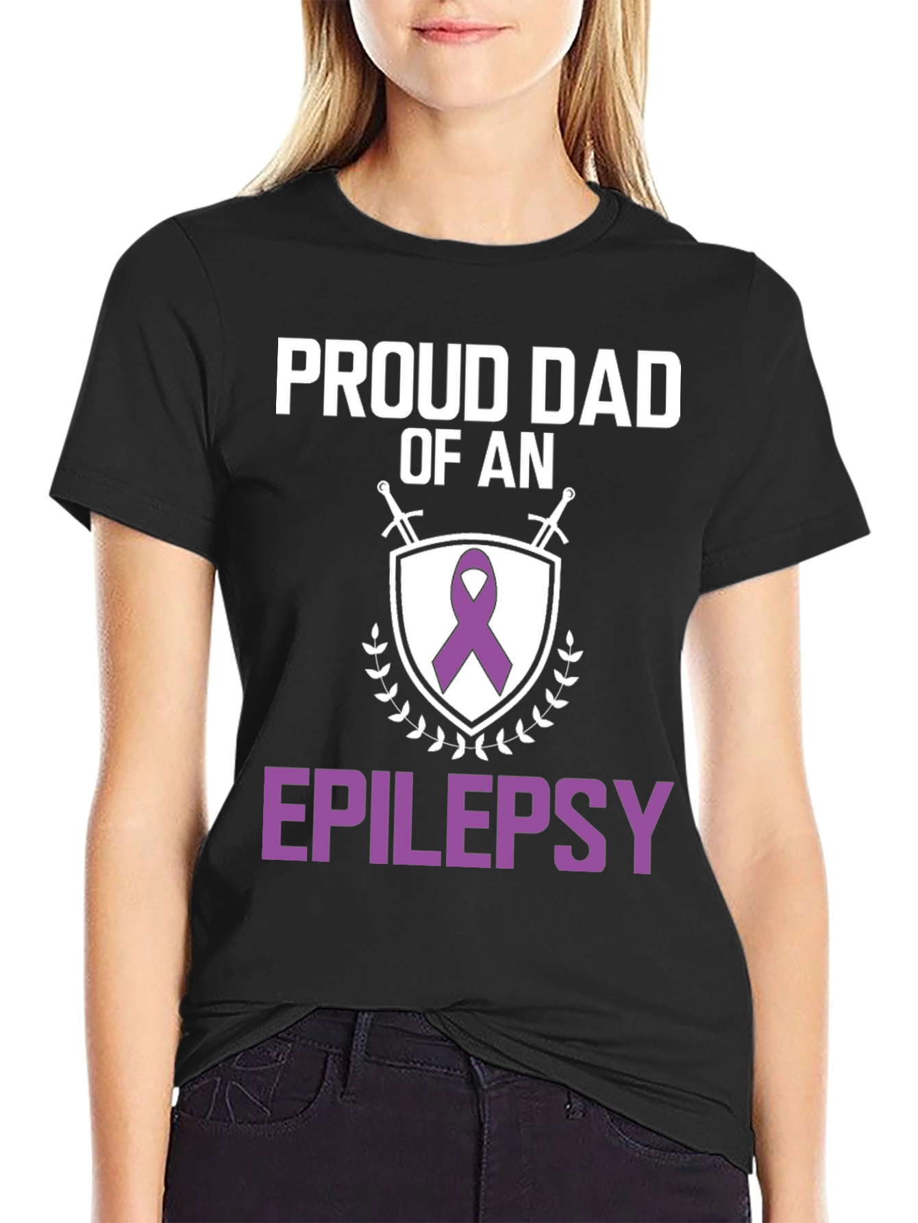 Proud Dad of an Epilepsy Awareness T-Shirt